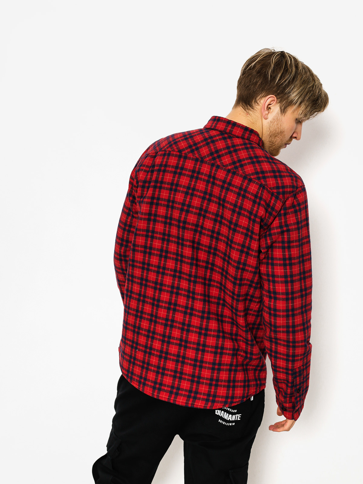 Koszula RVCA Toy Machine Thicknes (red)