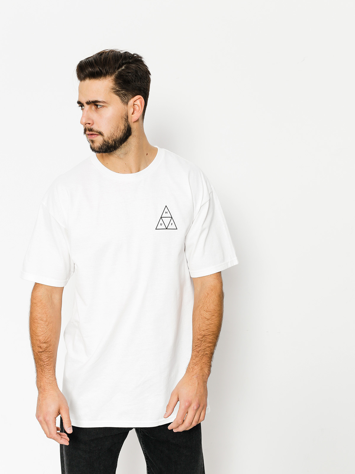 T-shirt HUF Triple Triangle (white)