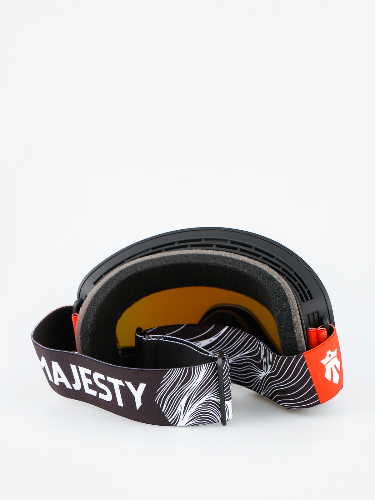 Gogle Majesty The Force (black/indigo sapphire lens citrine spare lens)