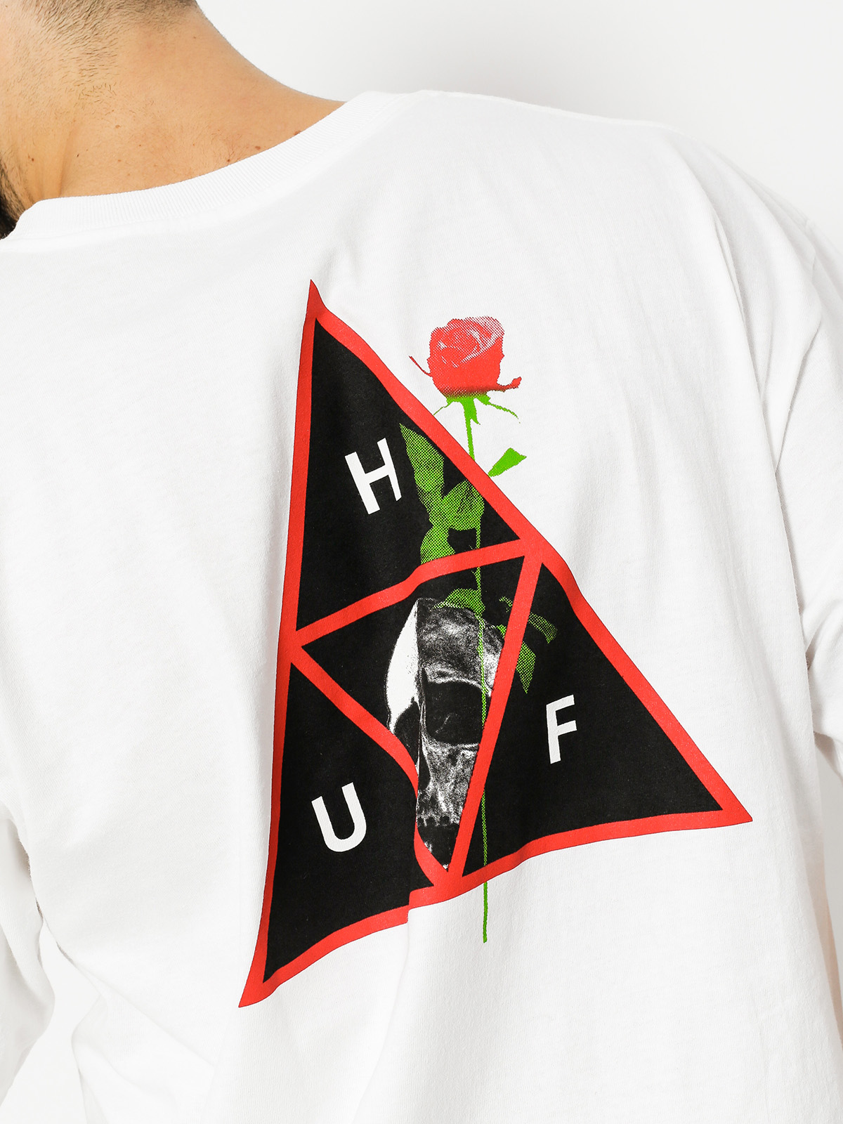 T-shirt HUF Rosa Calvaria (white)