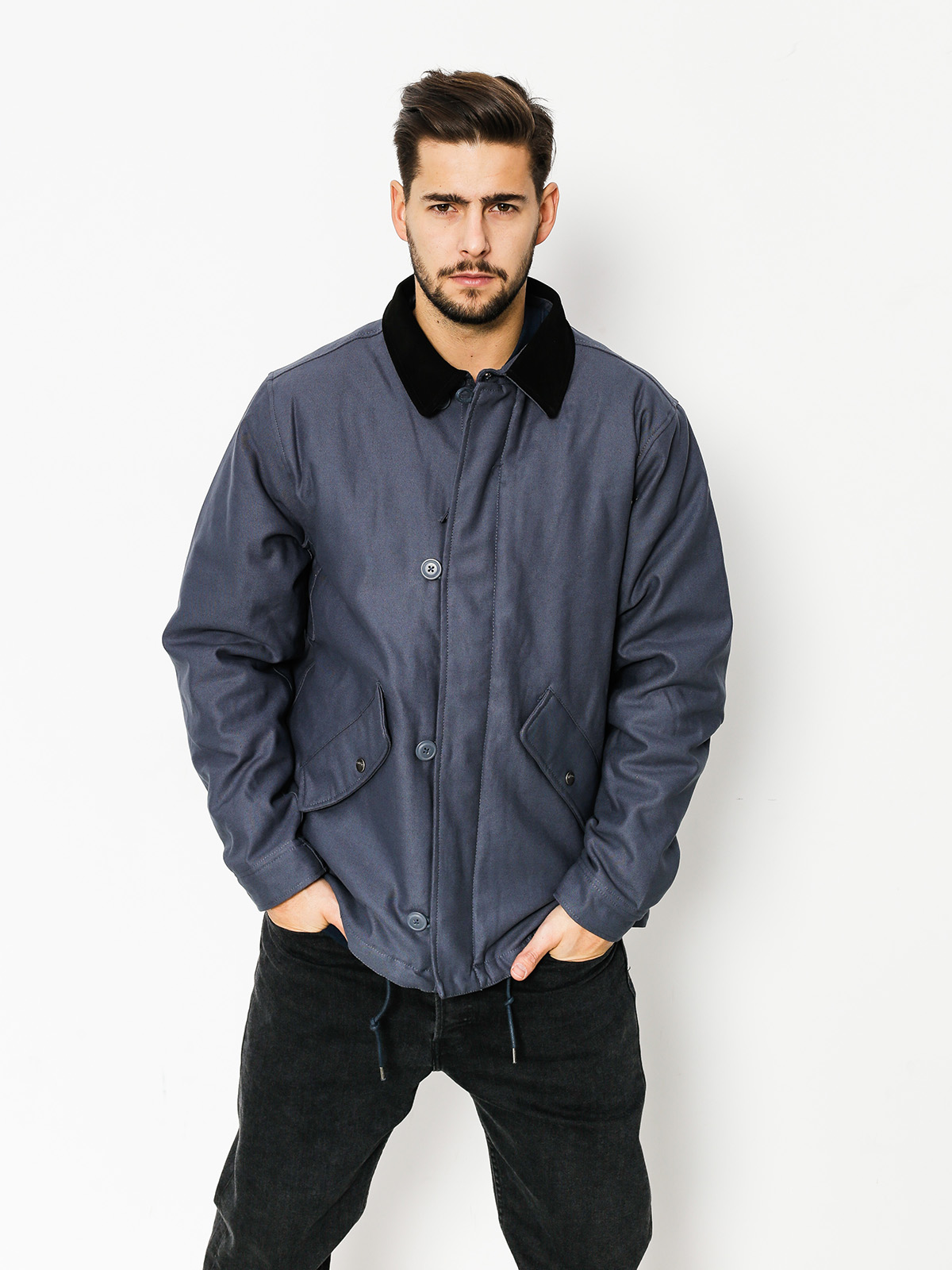 Kurtka Brixton Apex (steel blue)