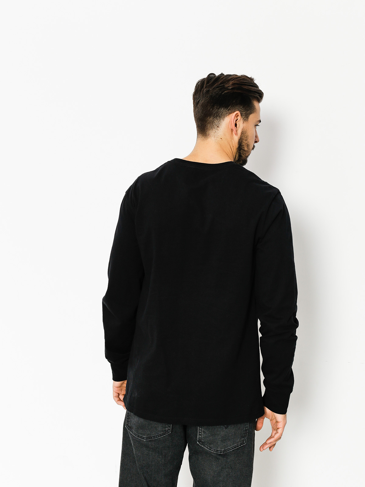 Longsleeve Brixton Garth Prem (black)