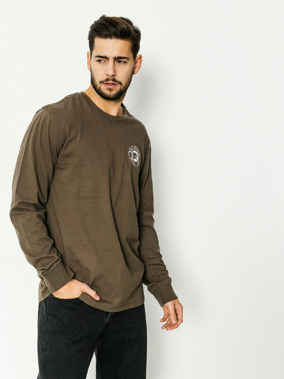 Longsleeve Brixton Prowler Prem (graphite)