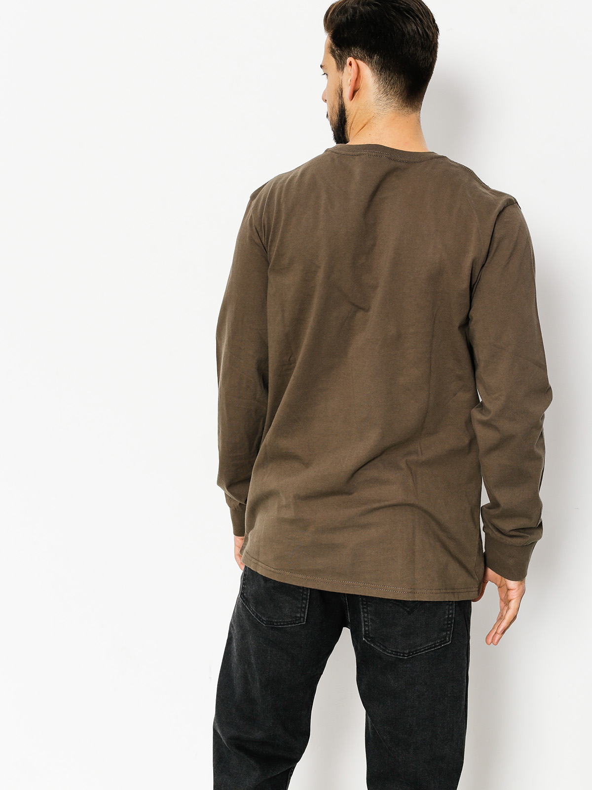 Longsleeve Brixton Prowler Prem (graphite)