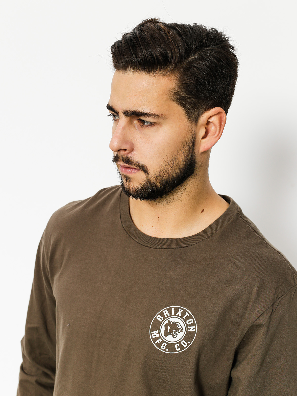 Longsleeve Brixton Prowler Prem (graphite)