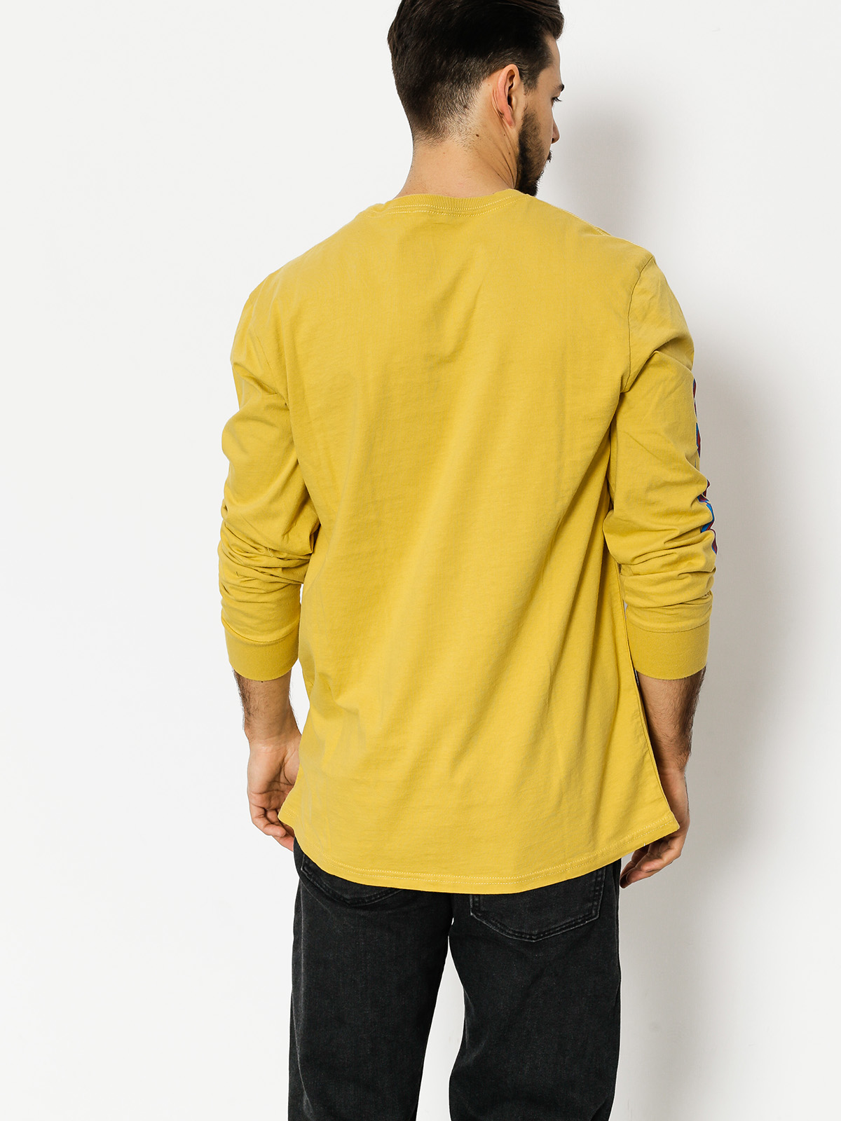 Longsleeve Brixton Accelerate Pkt (washed yellow)