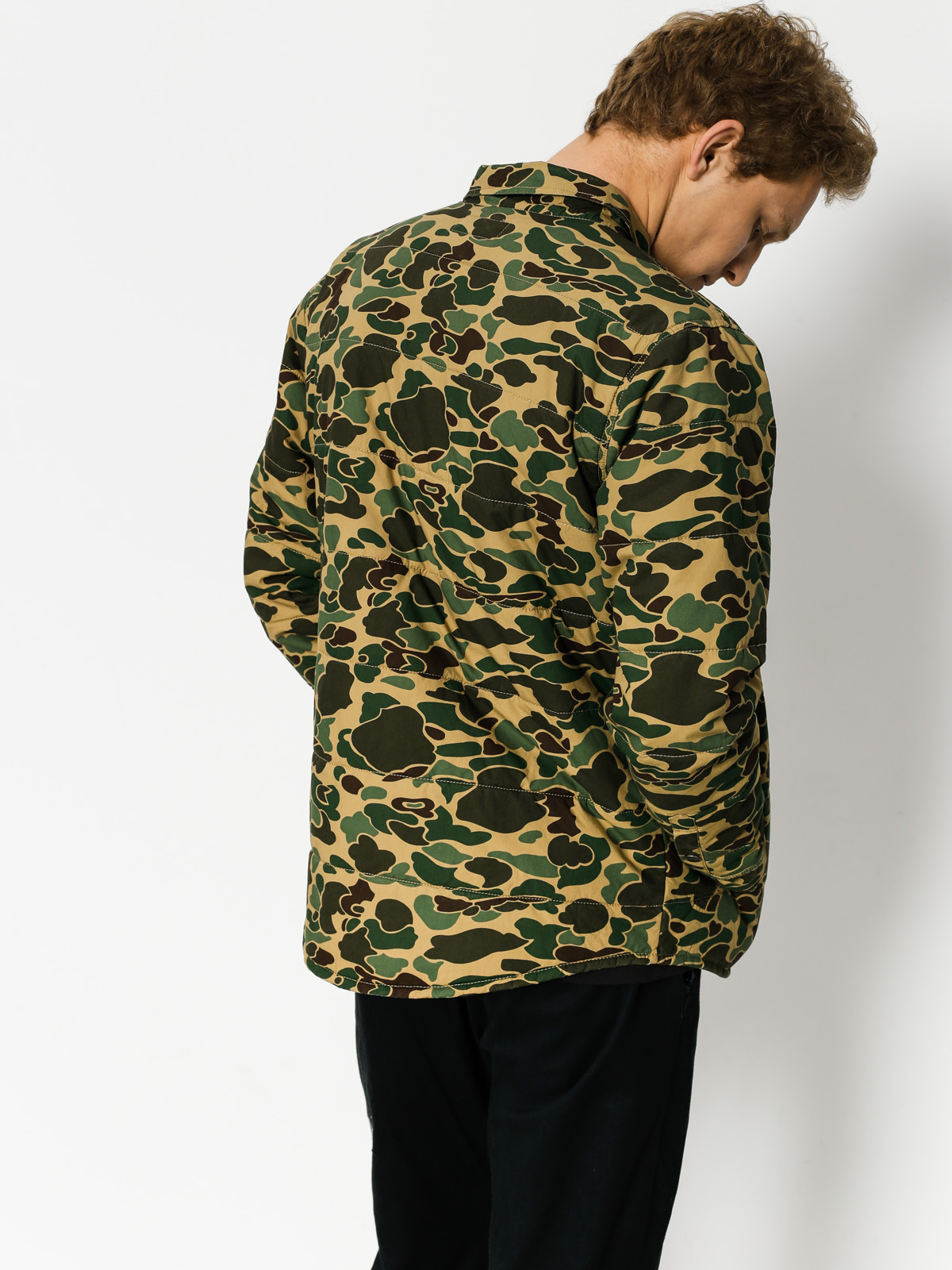 Kurtka Brixton Cass (olive camo)