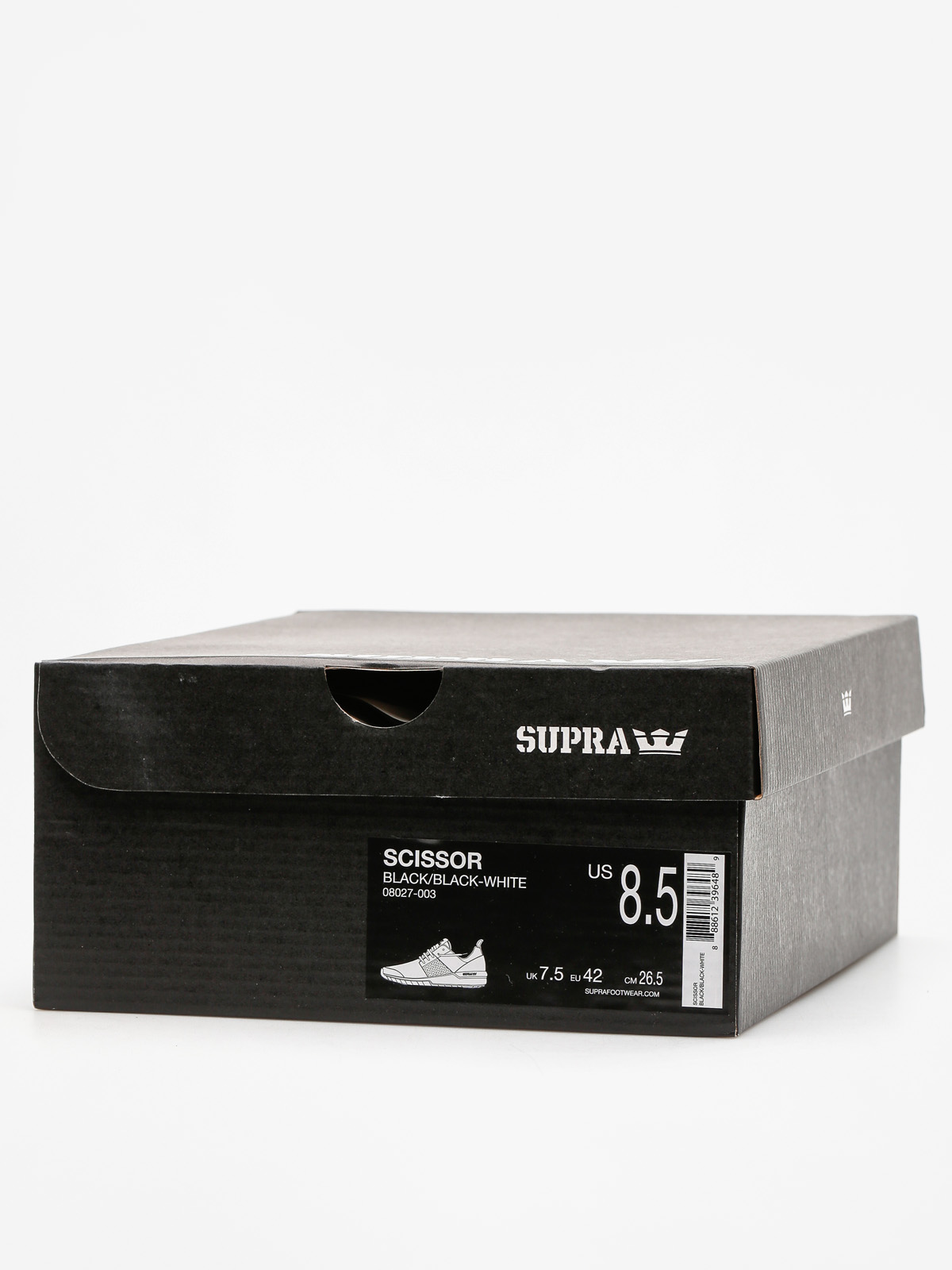 Buty Supra Scissor (black/risk red white)