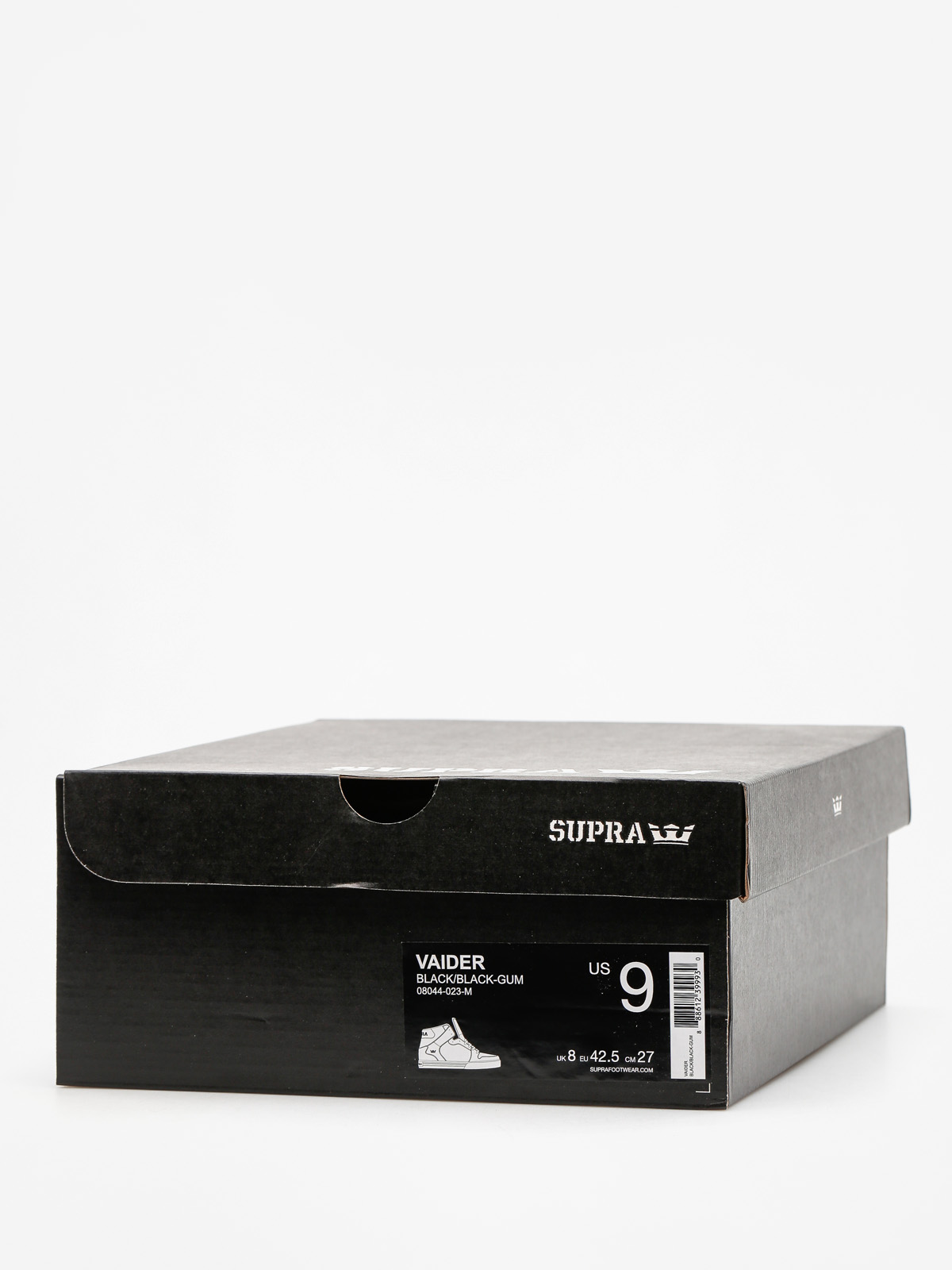 Buty Supra Vaider (black/black gum)