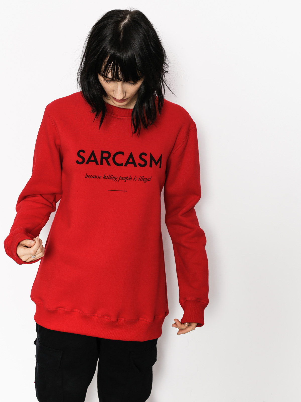 Bluza Diamante Wear Sarcasm Wmn (red)