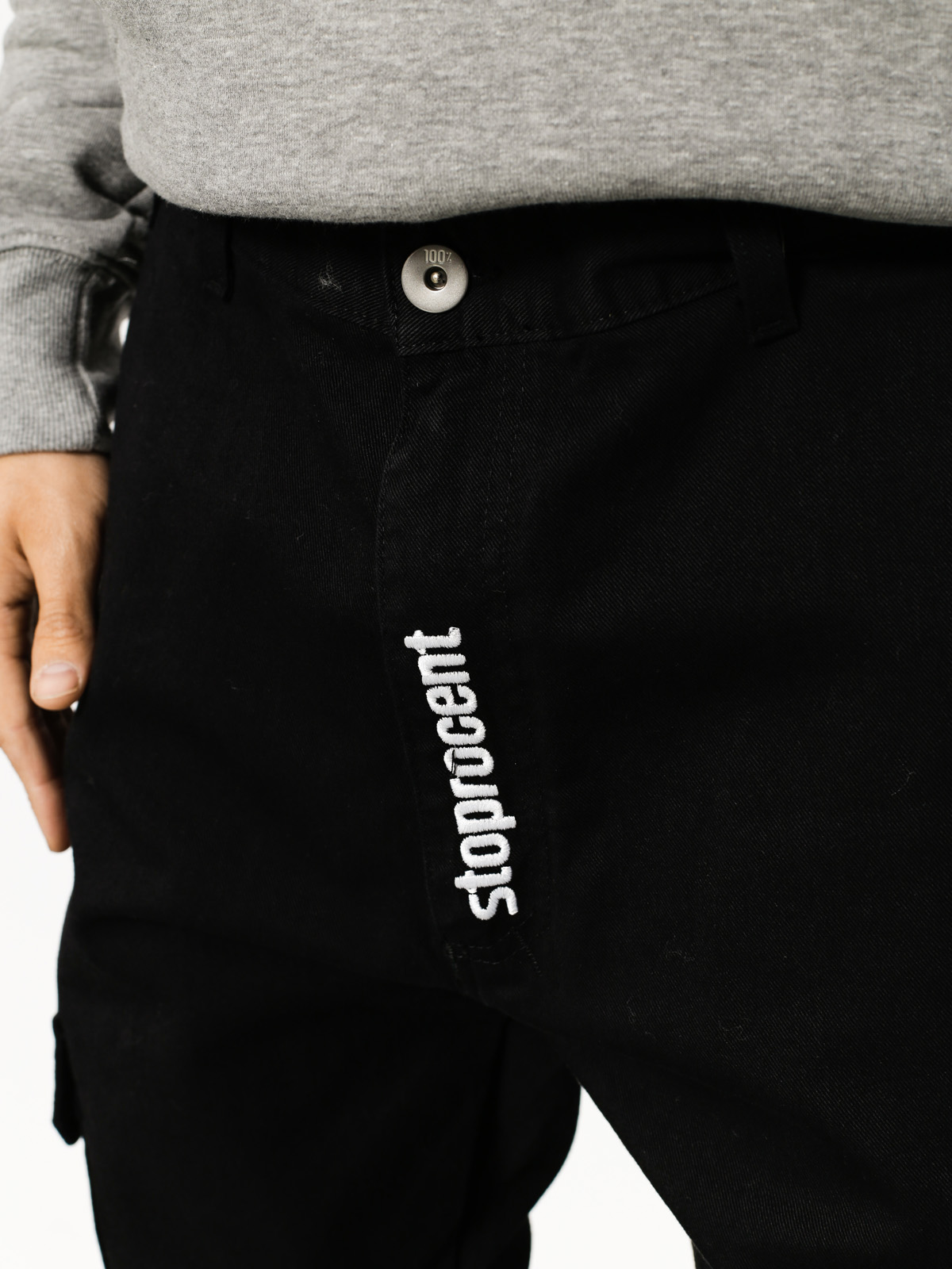 Spodnie Stoprocent Sj Jogger Army 17 (black)