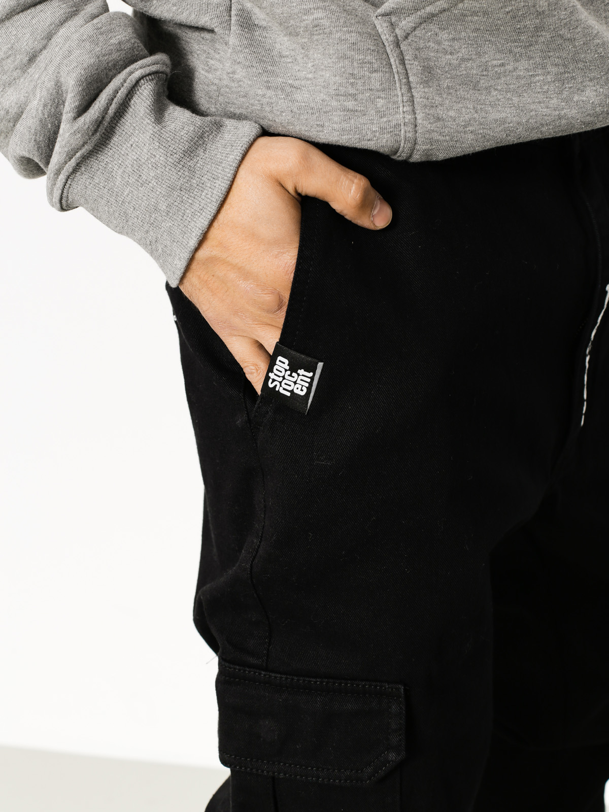 Spodnie Stoprocent Sj Jogger Army 17 (black)