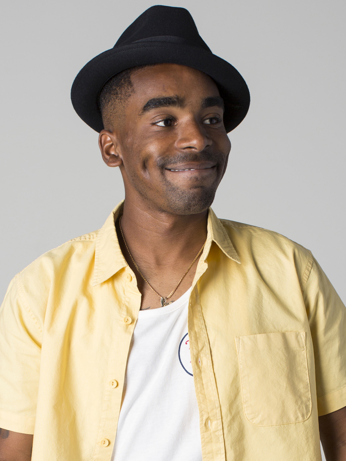 Kapelusz Brixton Gain Fedora (black)