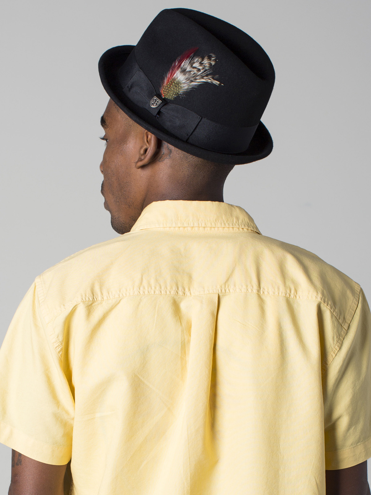 Kapelusz Brixton Gain Fedora (black)