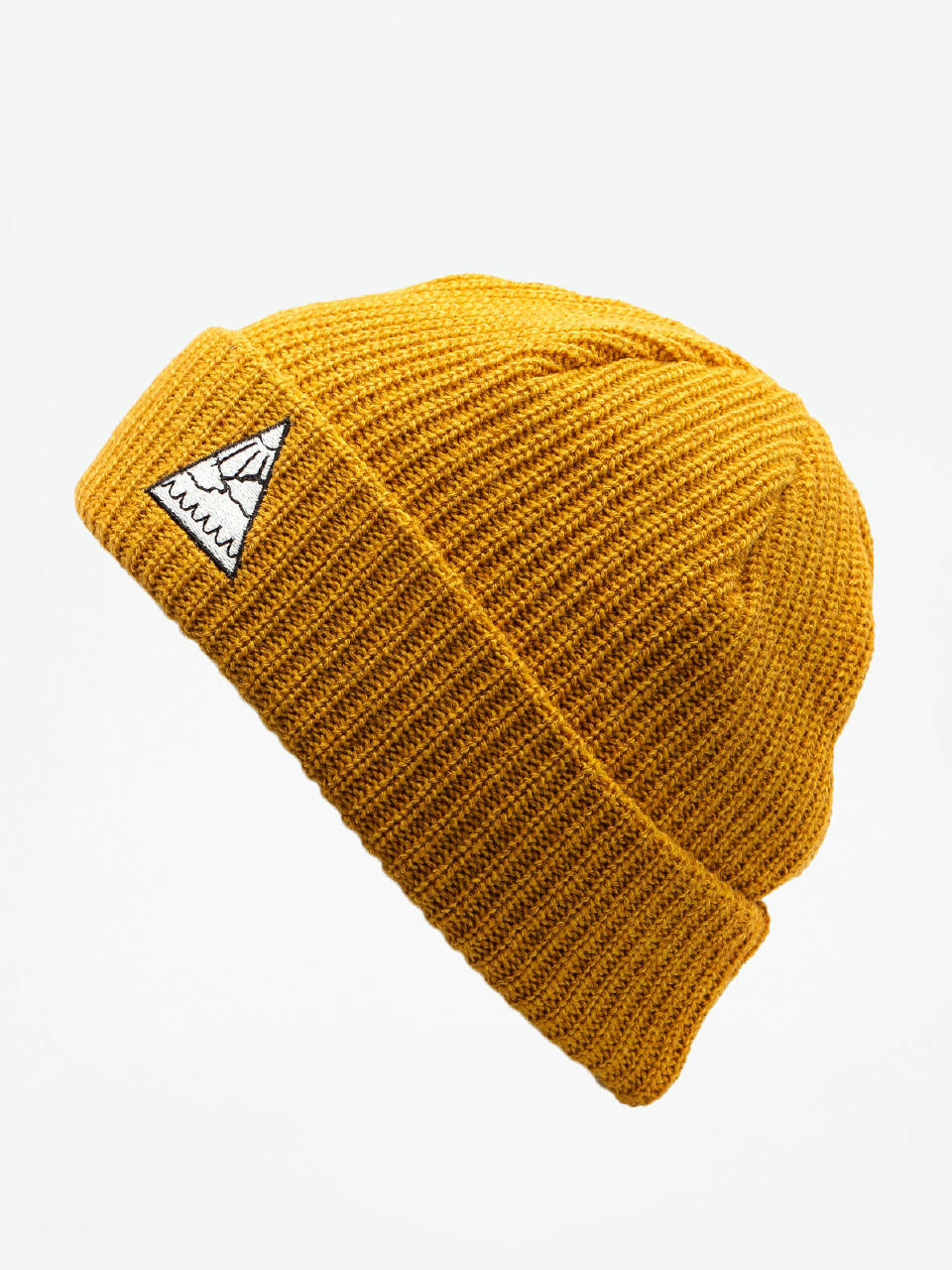 Czapka zimowa Youth Skateboards Triangle Logo (mustard)