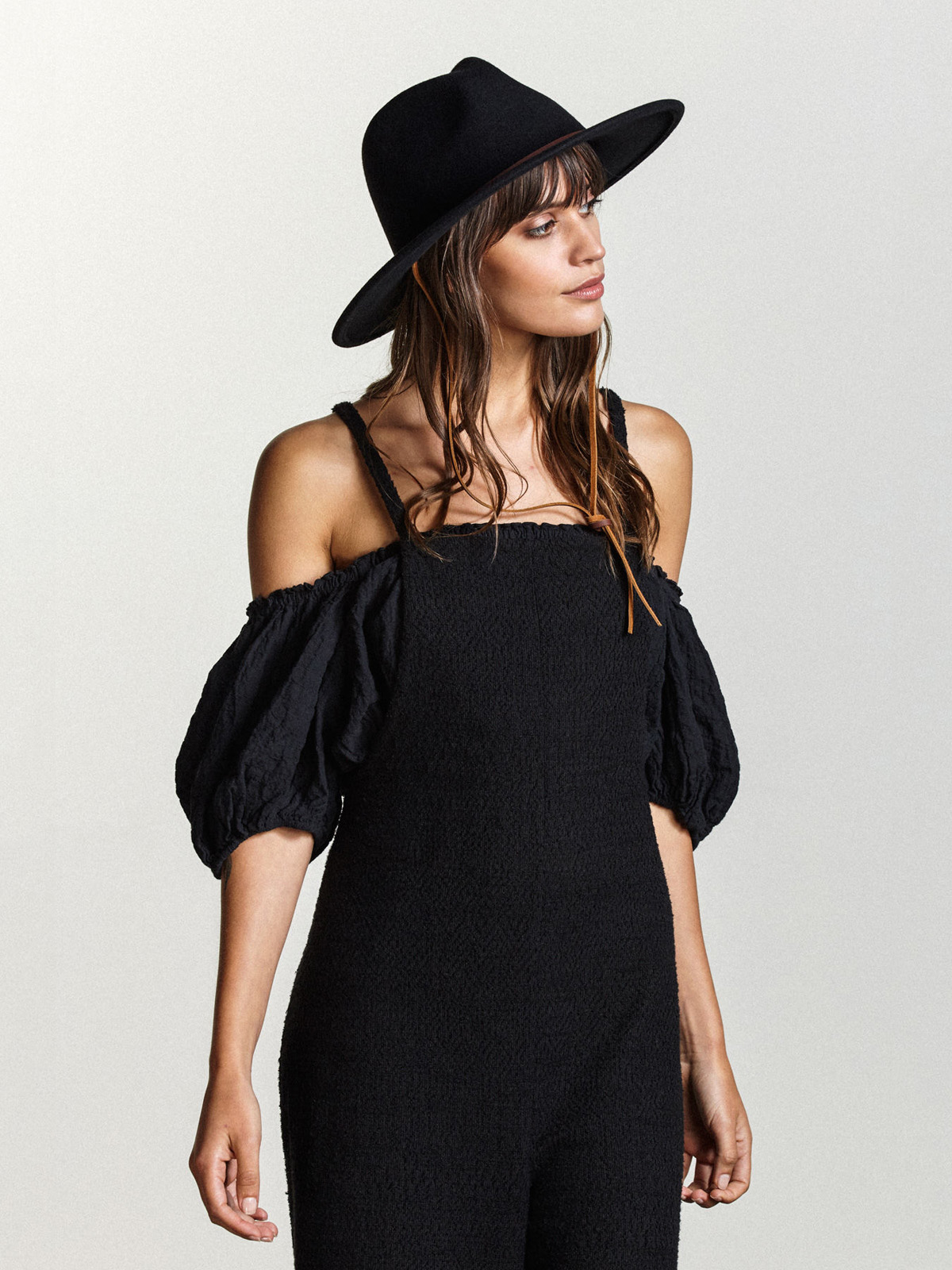 Kapelusz Brixton Field (black)