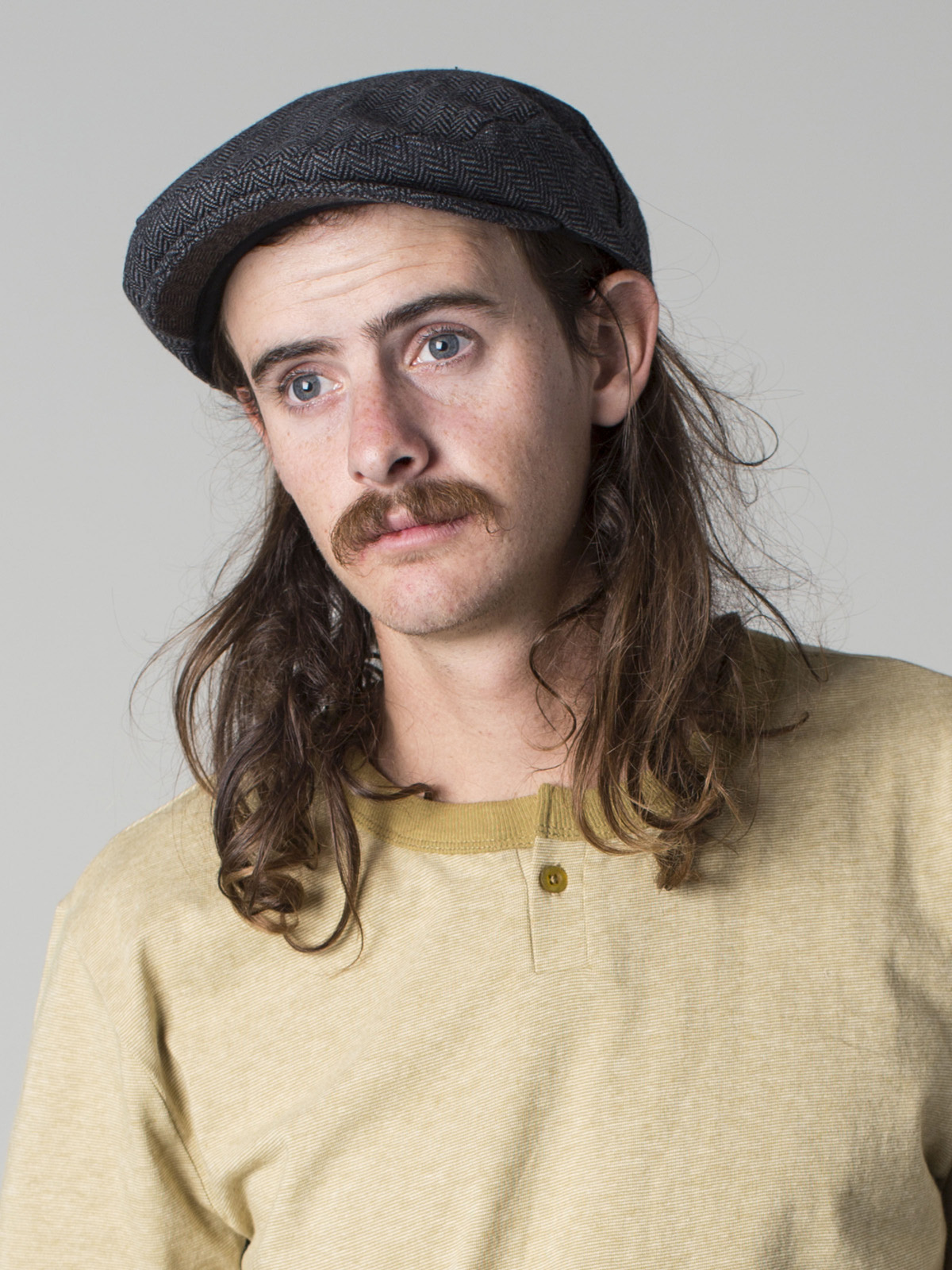 Kaszkiet Brixton Hooligan Snap ZD (grey/black)