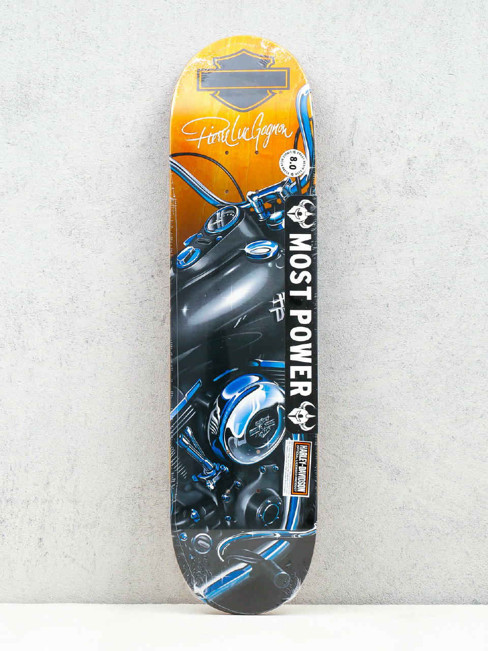 Deck Darkstar X Harley Davidson Dyna R7 (black/orange/blue)