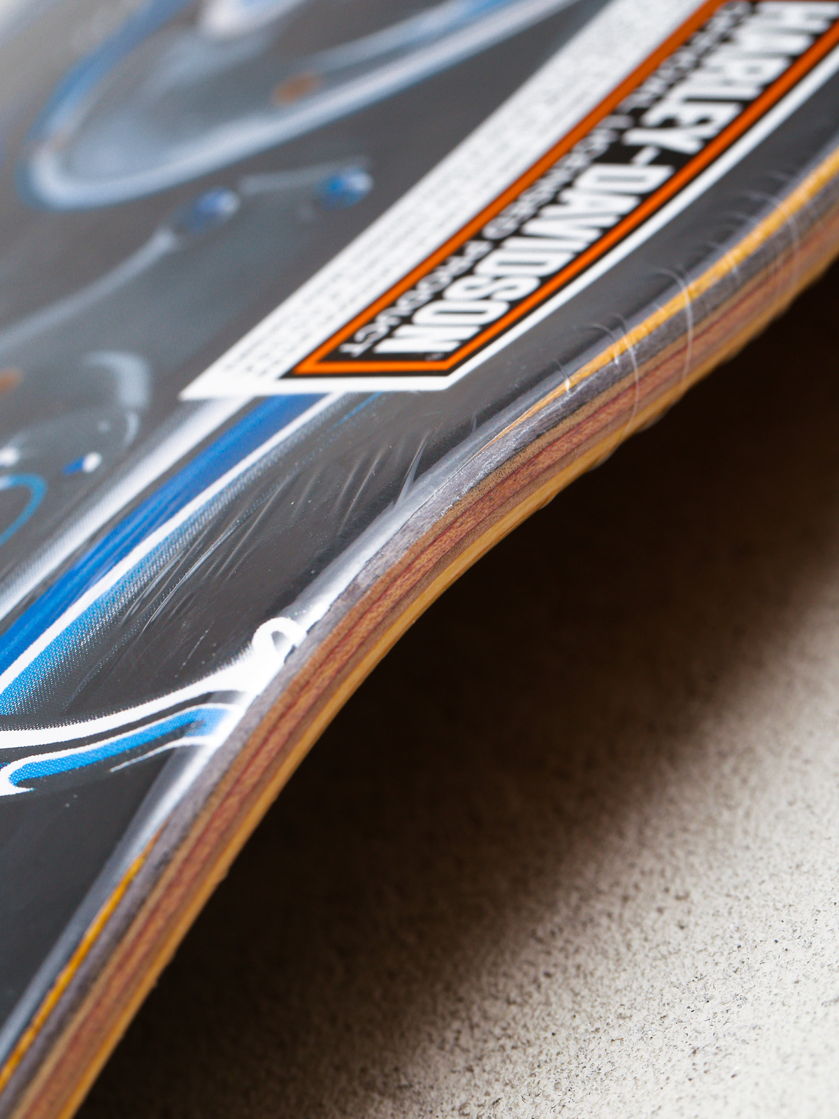 Deck Darkstar X Harley Davidson Dyna R7 (black/orange/blue)