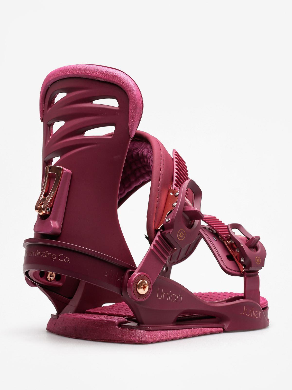 Damskie Wiązania snowboardowe Union Juliet (burgundy)