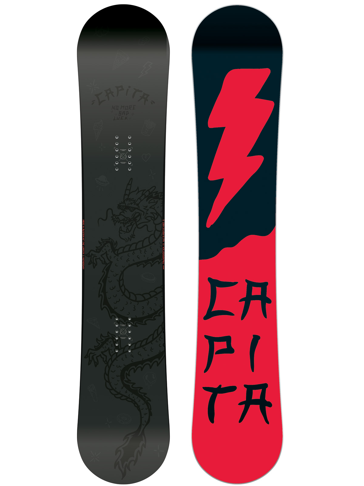 Męska Deska snowboardowa Capita Thunderstick (black/red)