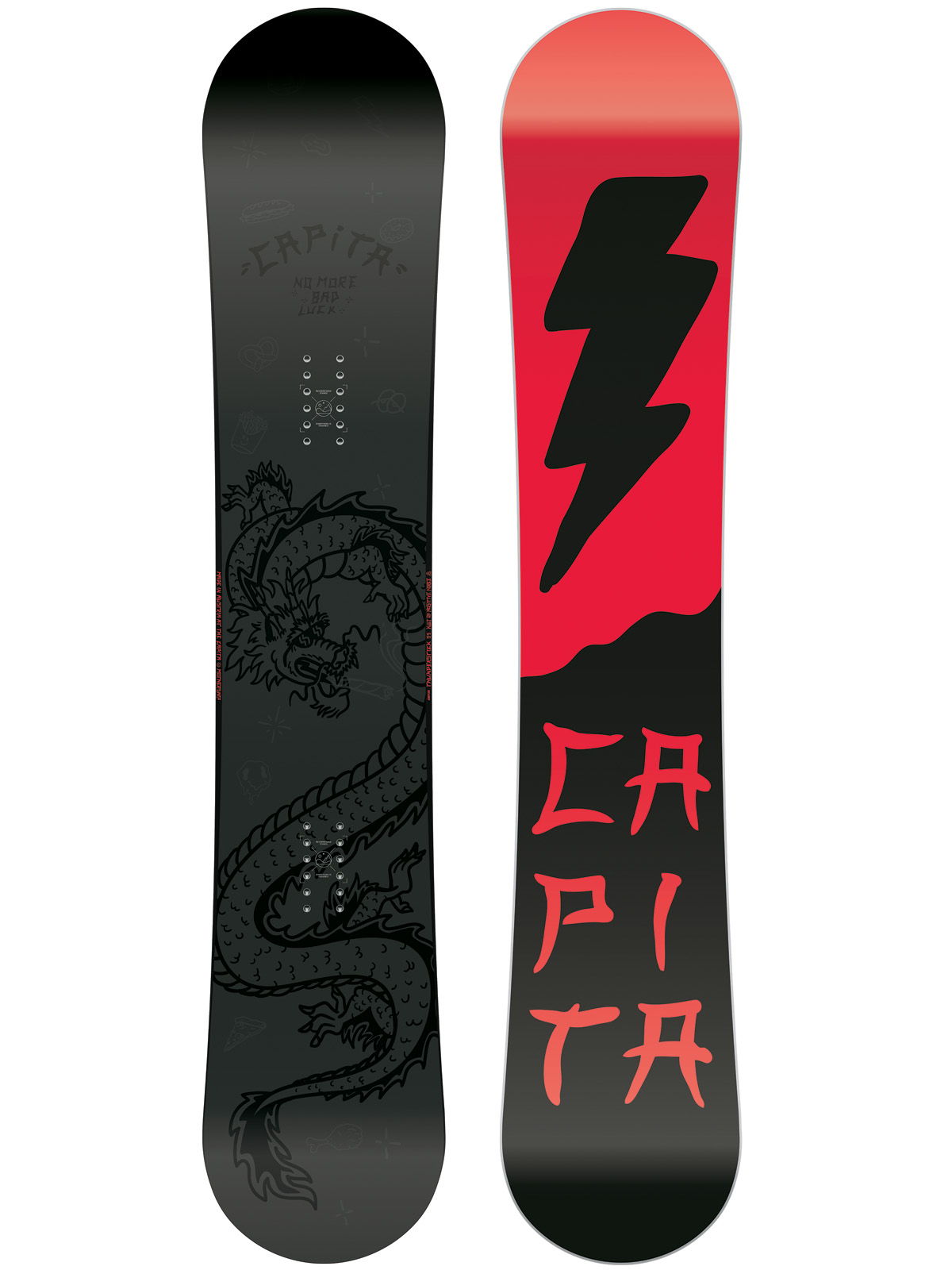 Męska Deska snowboardowa Capita Thunderstick (red/black)