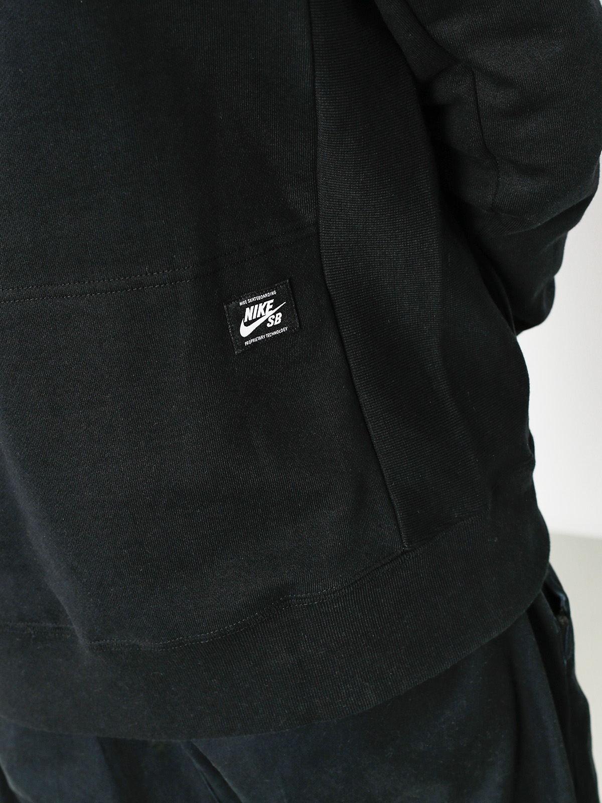 Longsleeve Nike SB Top Evrt Mock Hz (black/dark grey/dark grey)