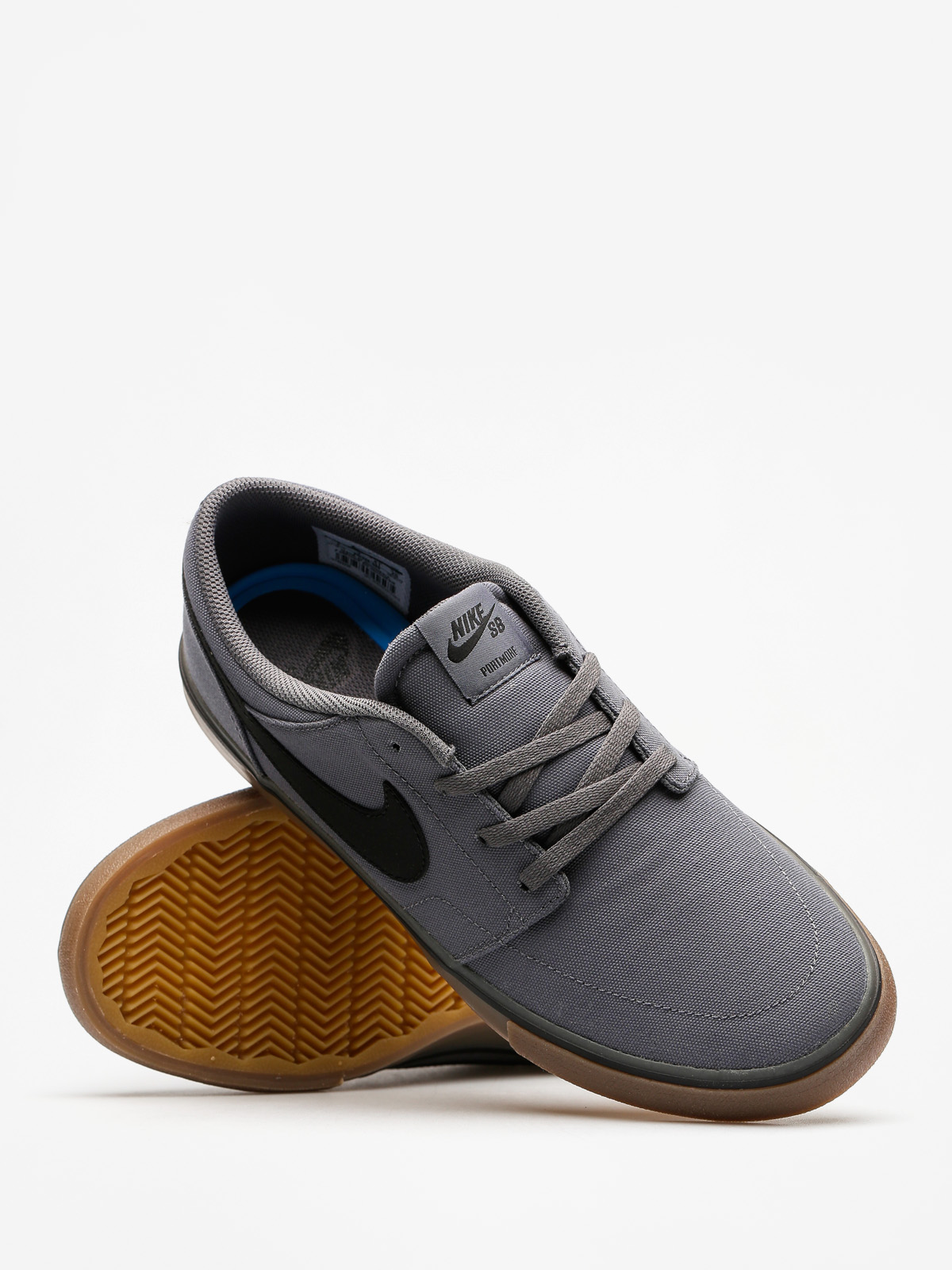 Buty Nike SB Sb Solarsoft Portmore II (dark grey/black gum light brown)
