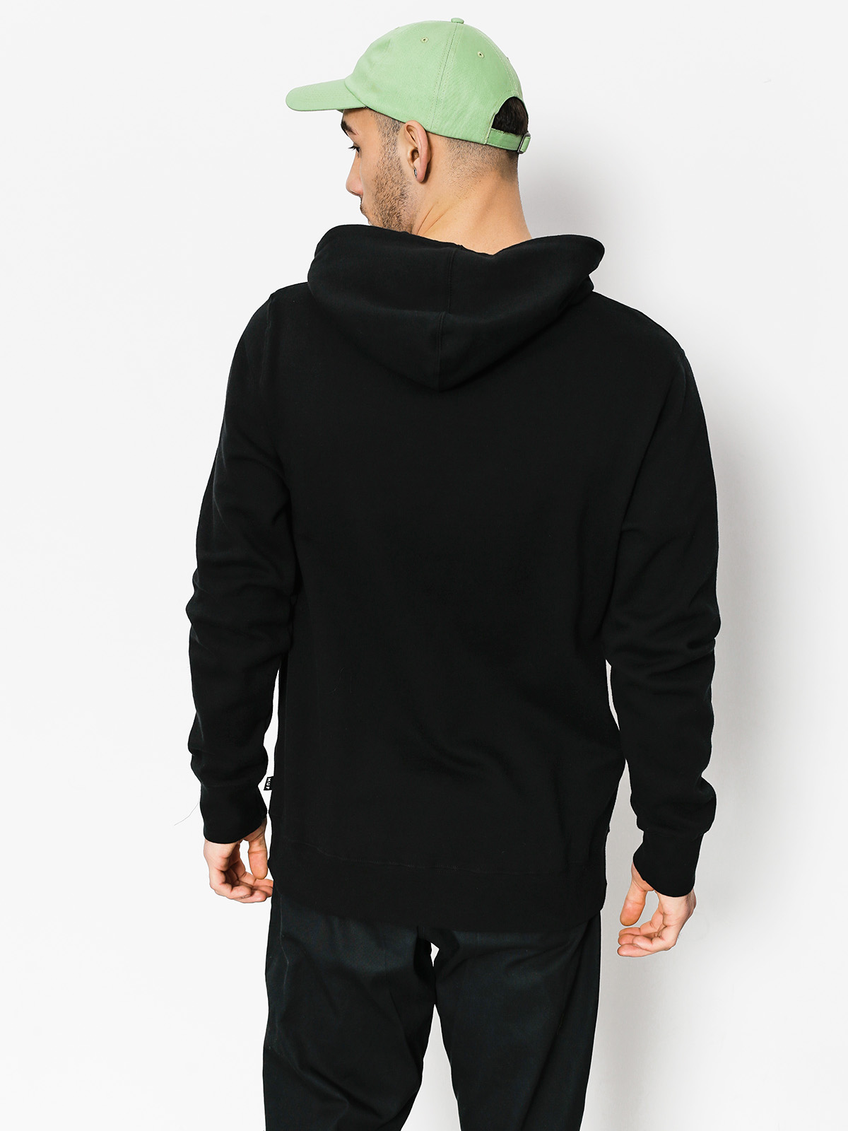 Bluza z kapturem HUF Original Logo HD (black)