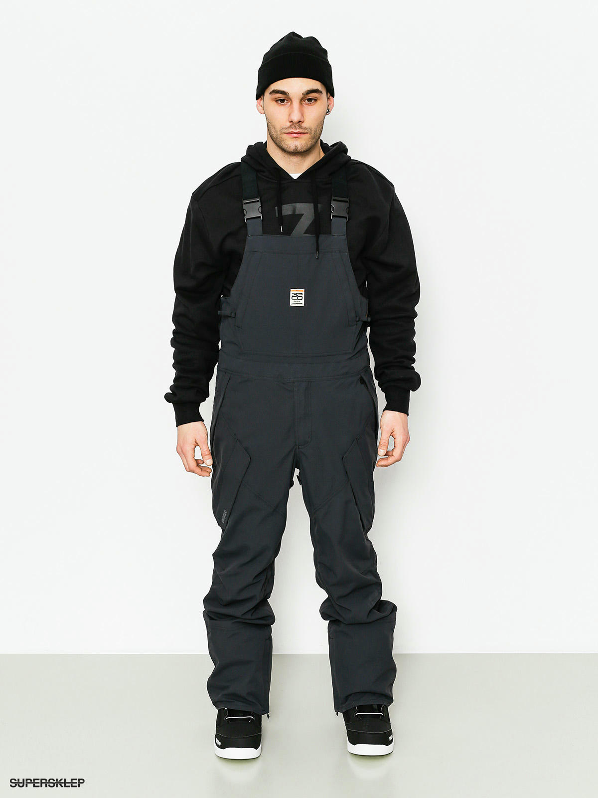 Spodnie snowboardowe ThirtyTwo Basement Bib (black)