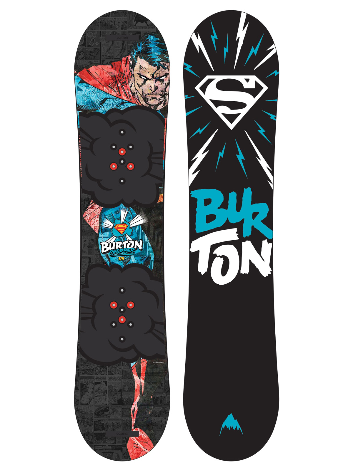 Deska snowboardowa Burton Chopper Dc Comics (multi/superman)