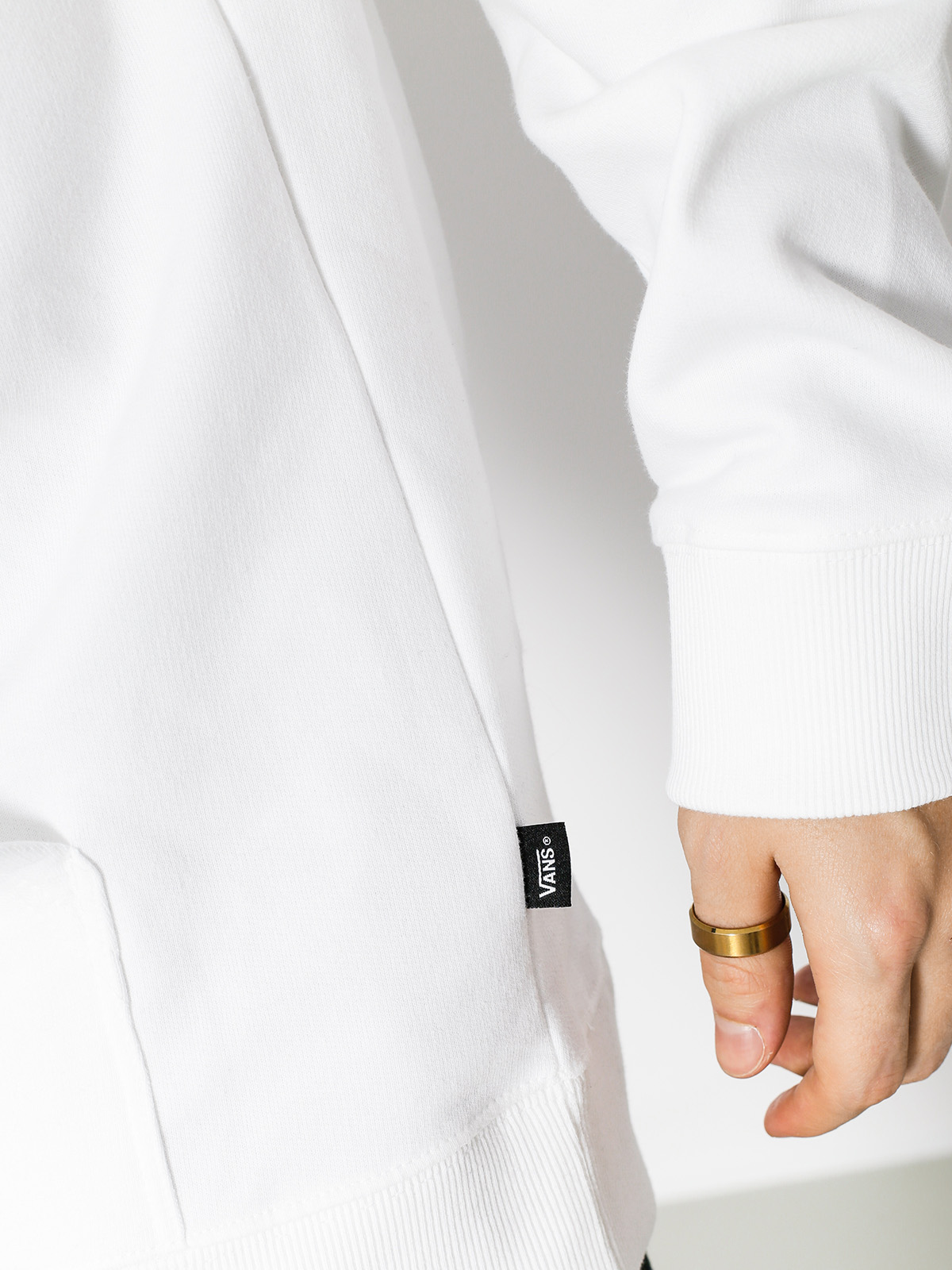 Bluza z kapturem Vans Skate HD (white)