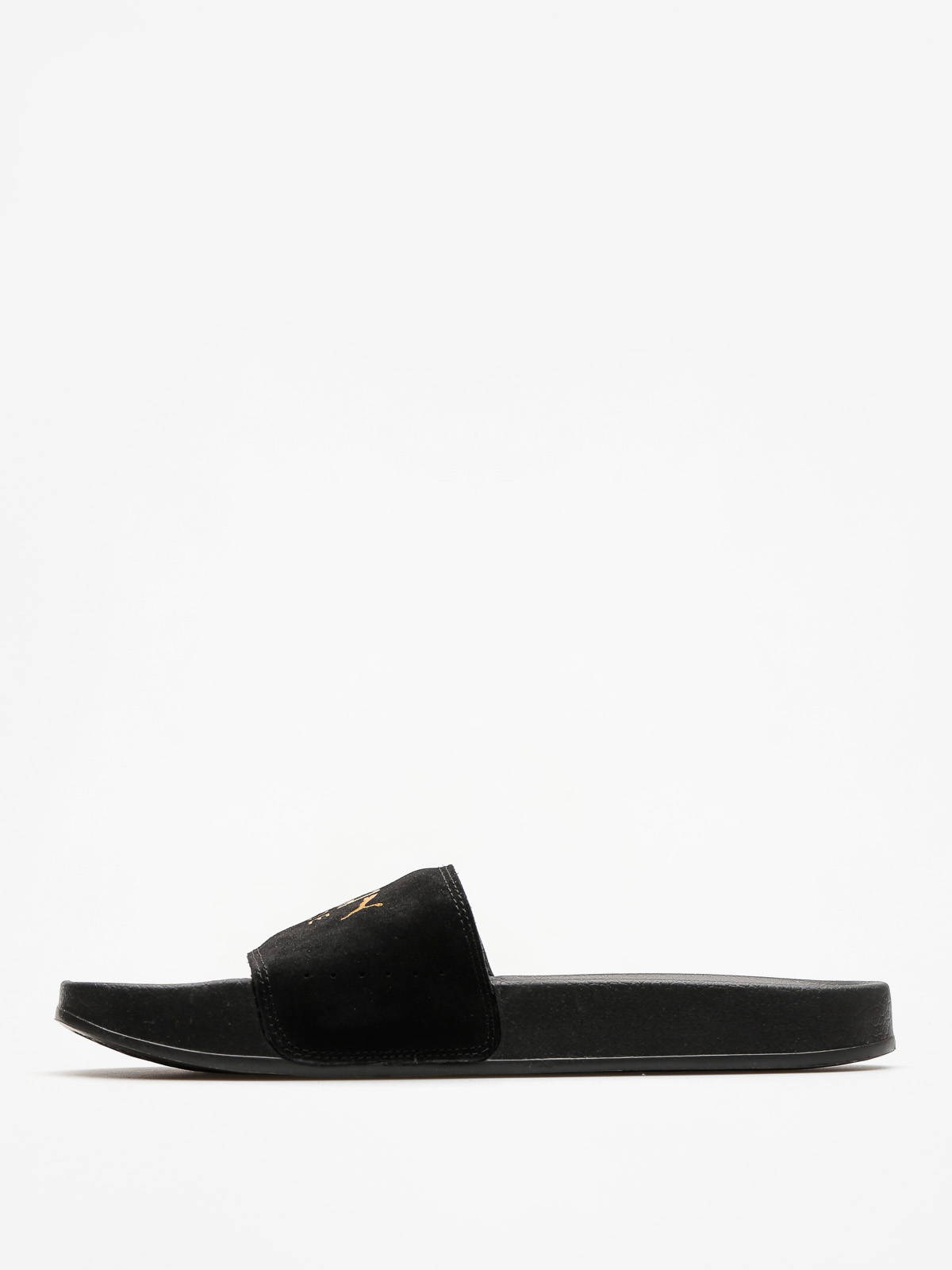 Klapki Puma Leadcat Suede (puma black/puma team gold)