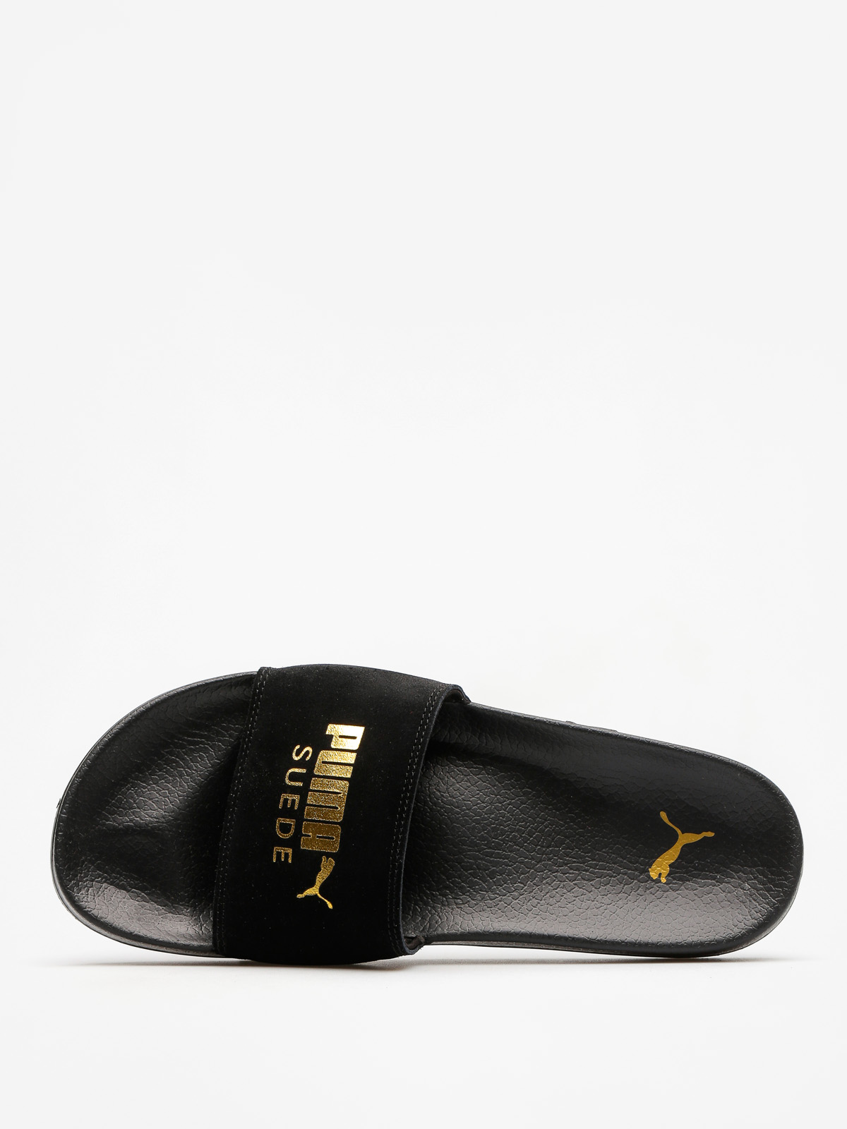 Klapki Puma Leadcat Suede (puma black/puma team gold)