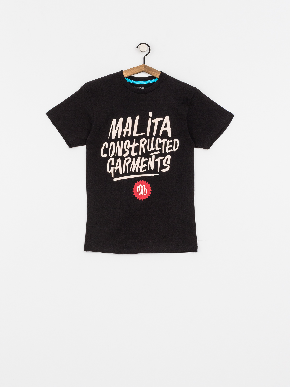 T-Shirt Malita Constructed Brush (black)