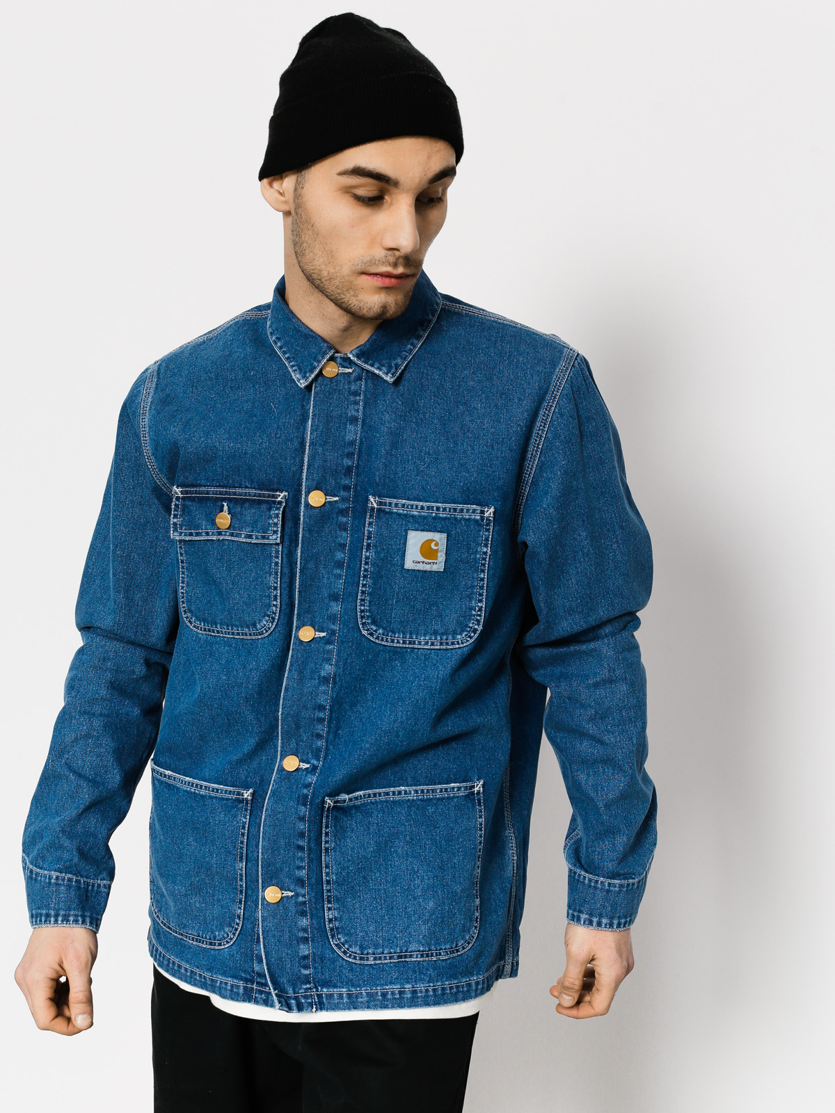Kurtka Carhartt Michigan Chore Coat (blue stone washed)