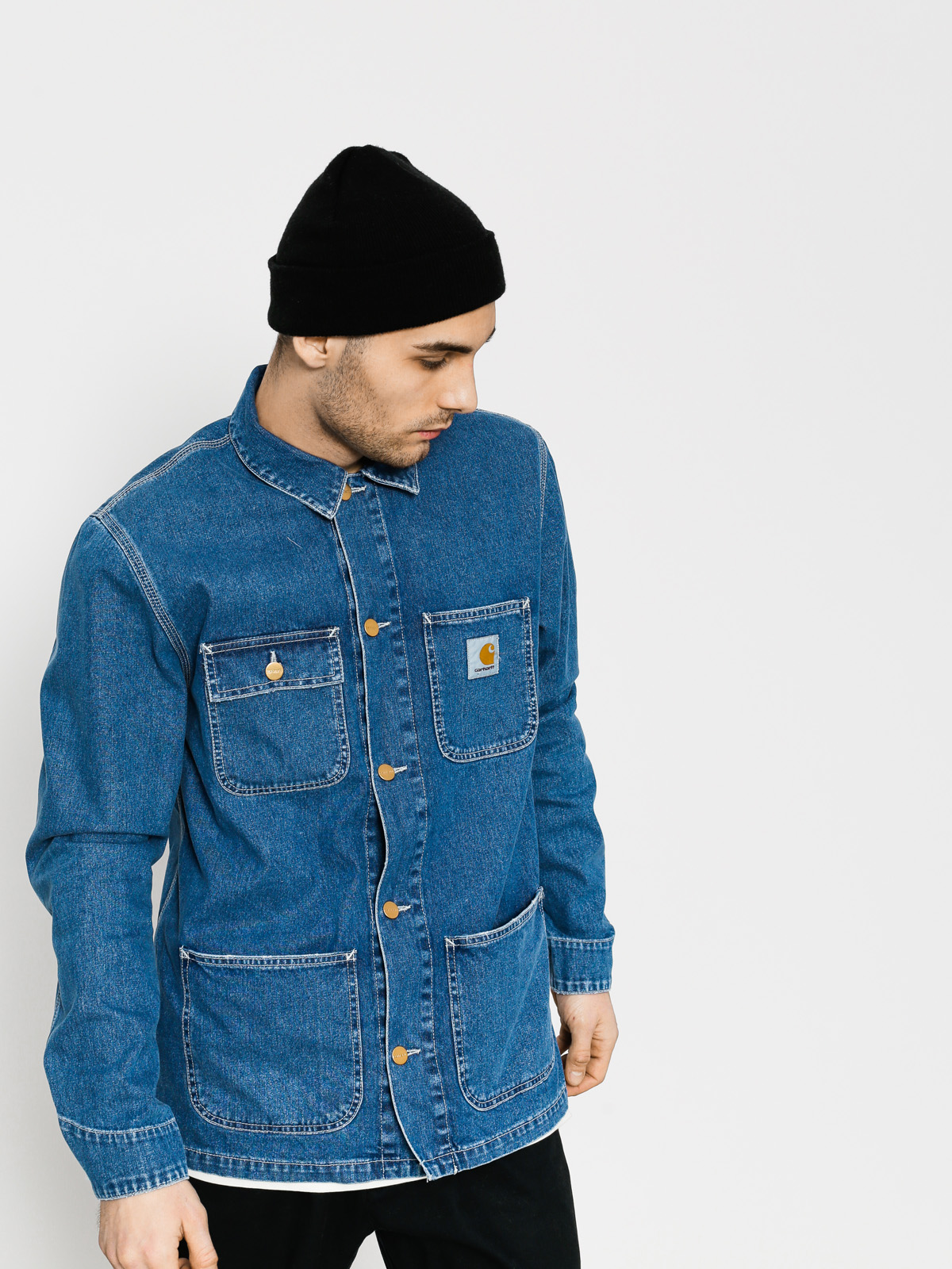 Kurtka Carhartt Michigan Chore Coat (blue stone washed)
