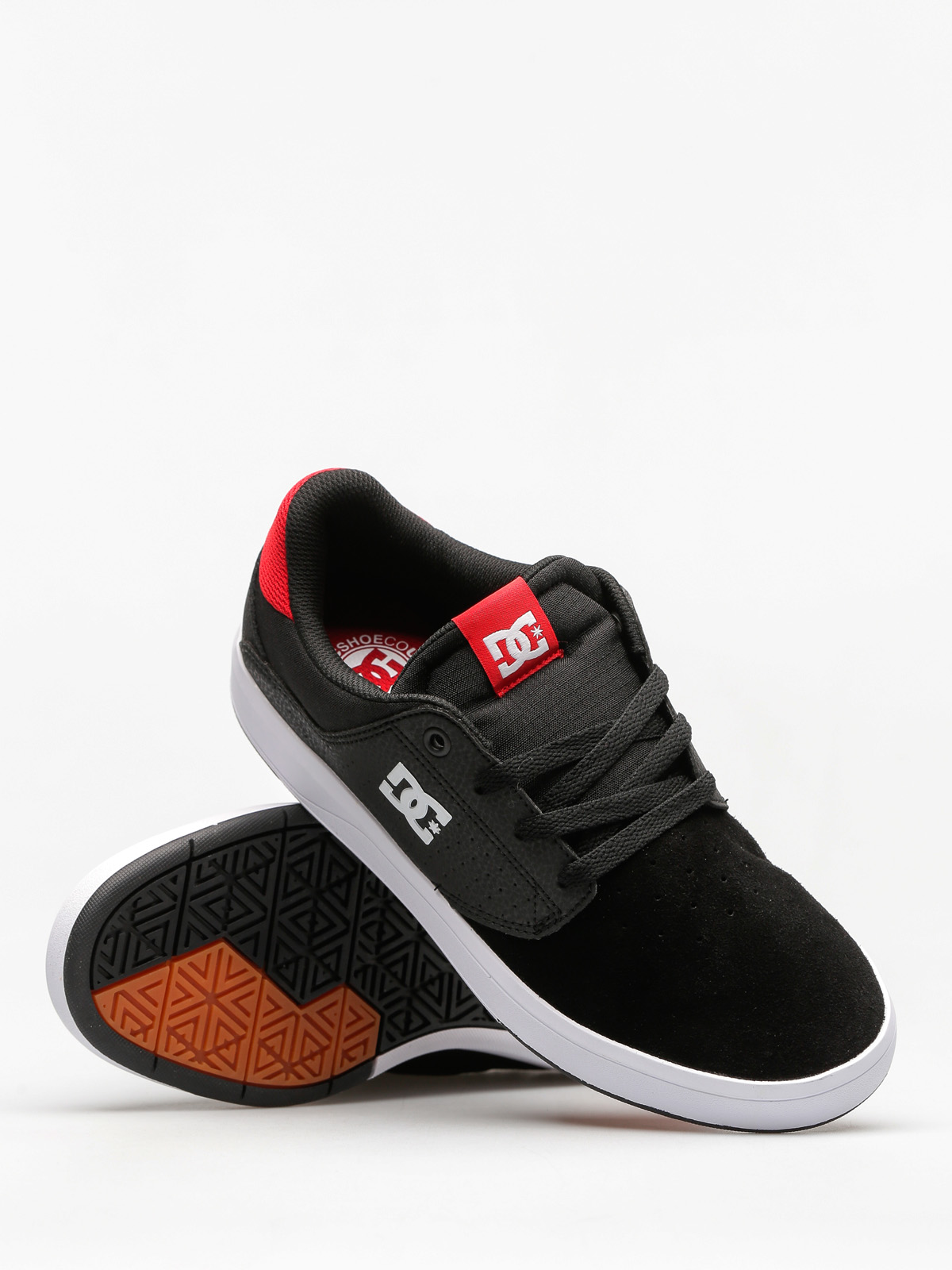 Buty DC Plaza Tc S (black/athletic red)