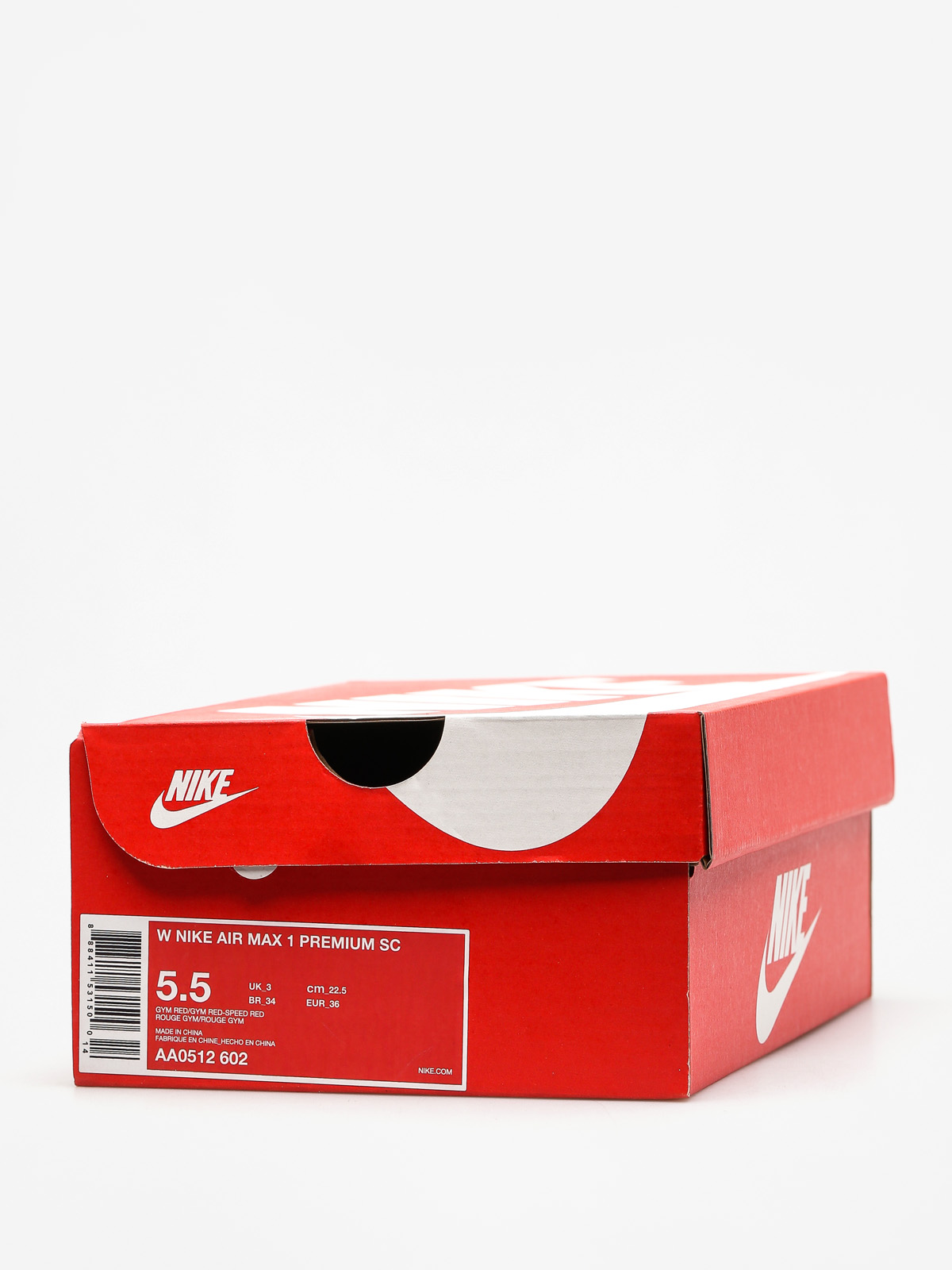 Buty Nike Air Max 1 Premium Sc Wmn (gym red/gym red speed red)