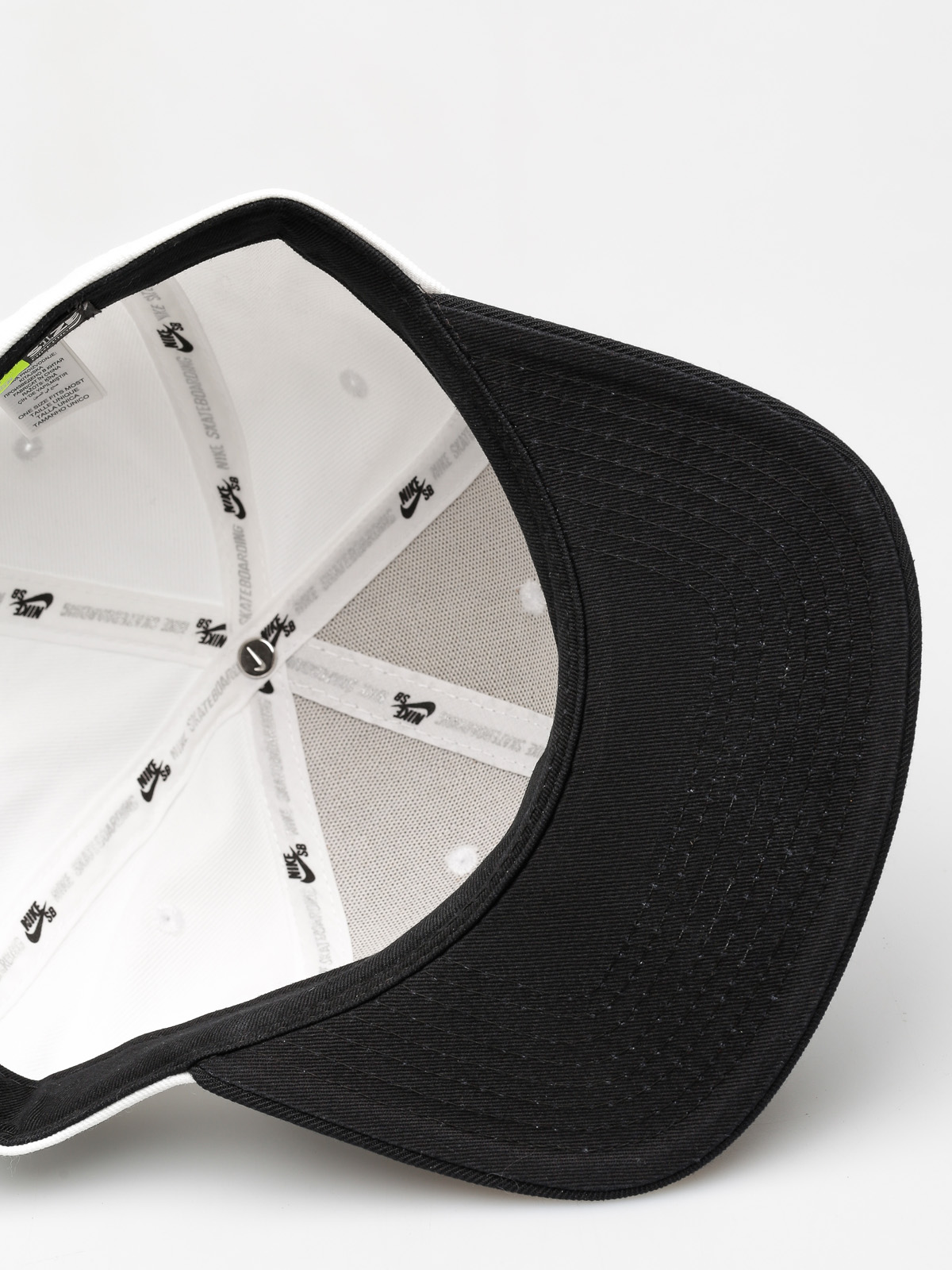 Czapka z daszkiem Nike SB Sb Icon Snapback ZD (white/black/black/black)