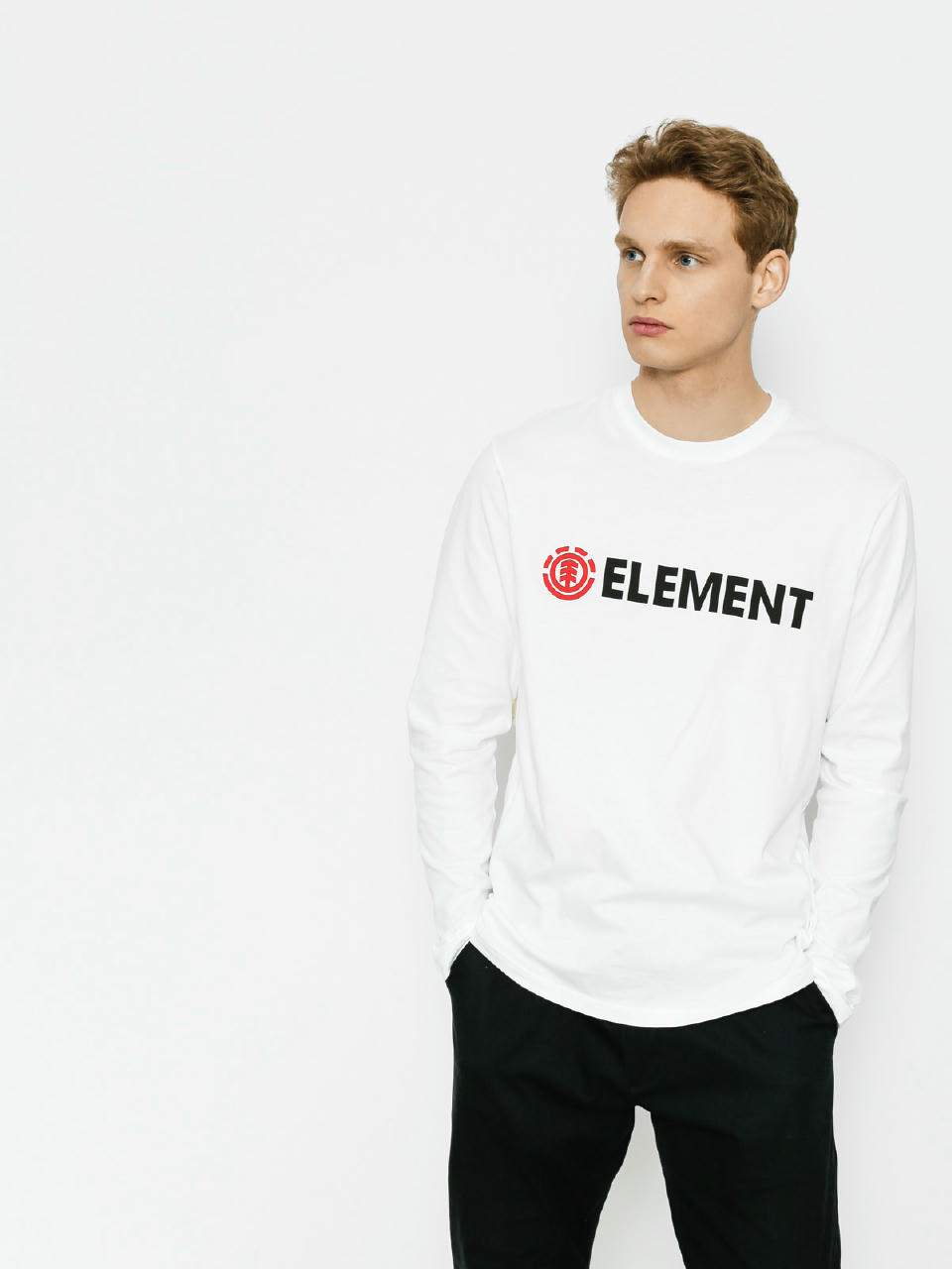 Longsleeve Element Blazin (optic white)