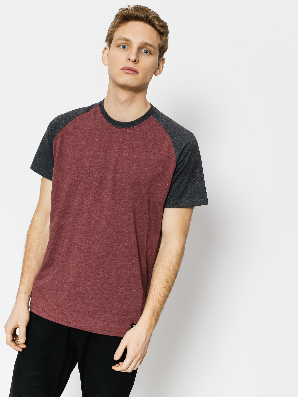 T-shirt Element Basic Raglan (oxblood heather)