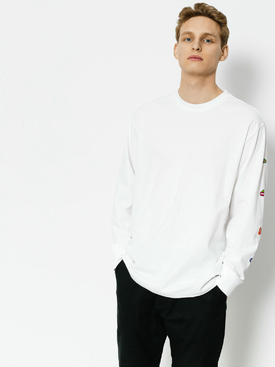 Longsleeve Element Yawye (optic white)