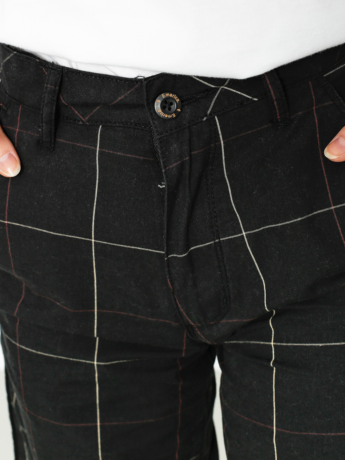 Szorty Emerica Pure Solid Zip (lim)