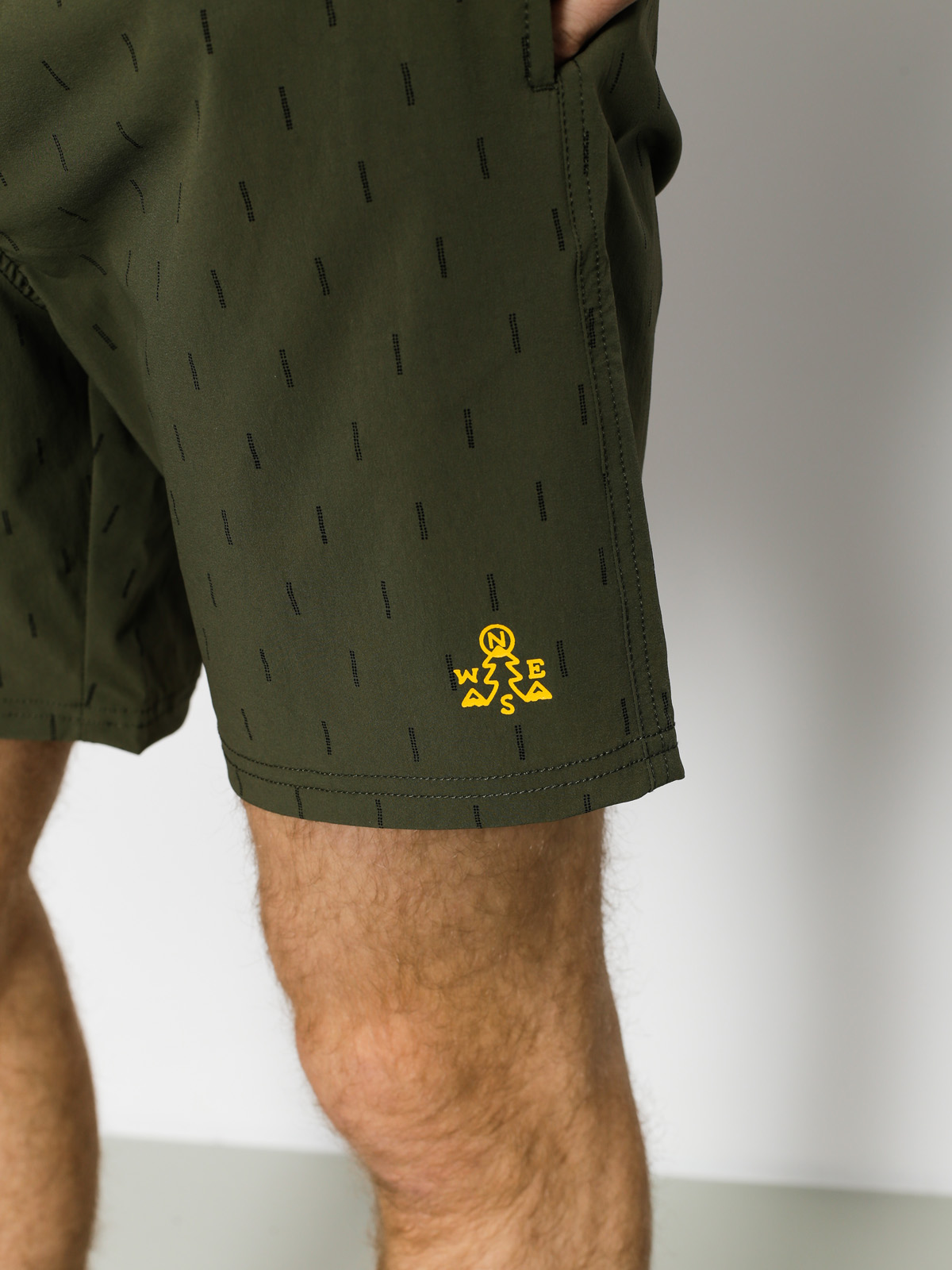 Boardshorty Element Howland Raft Print W (rain dots green)