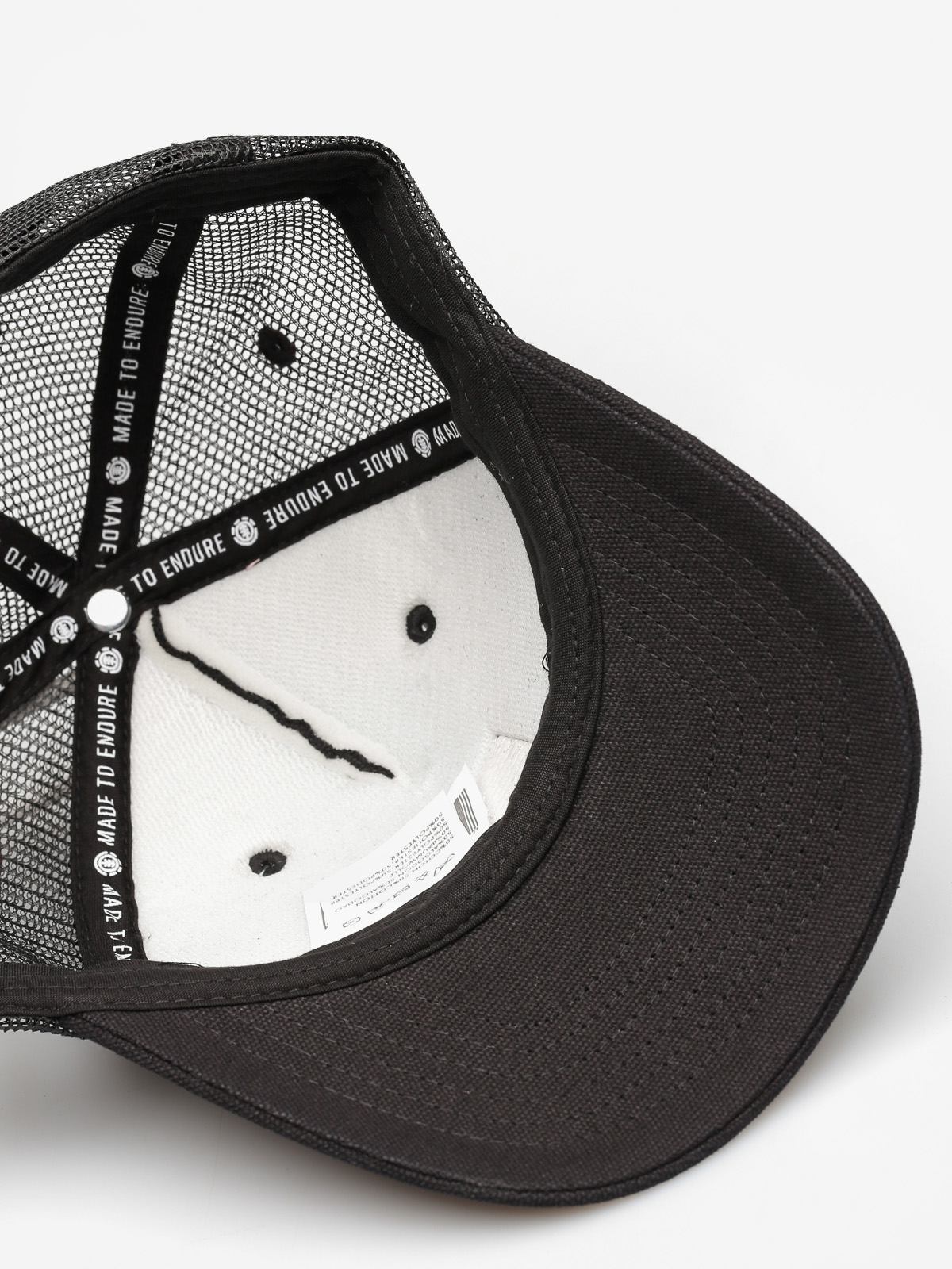 Czapka z daszkiem Element Icon Mesh ZD (all black)