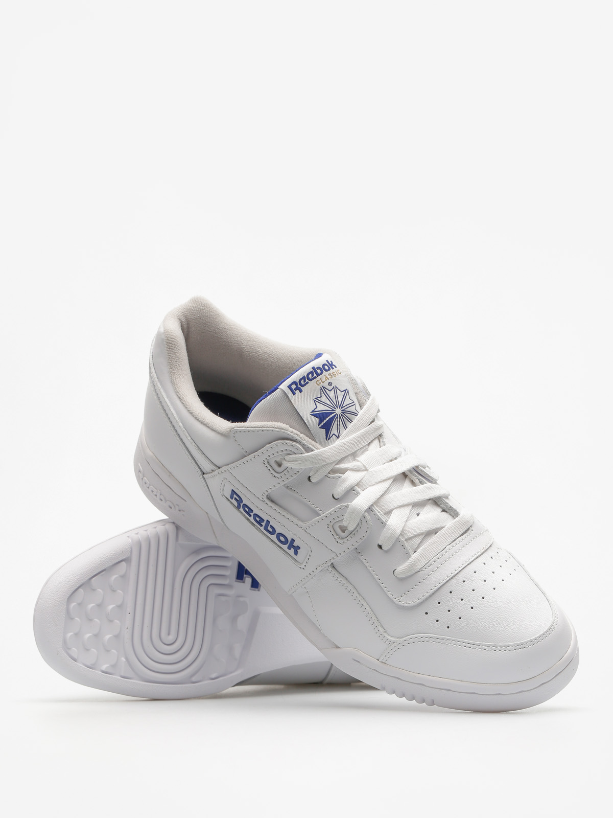 Buty Reebok Workout Plus (white/royal)