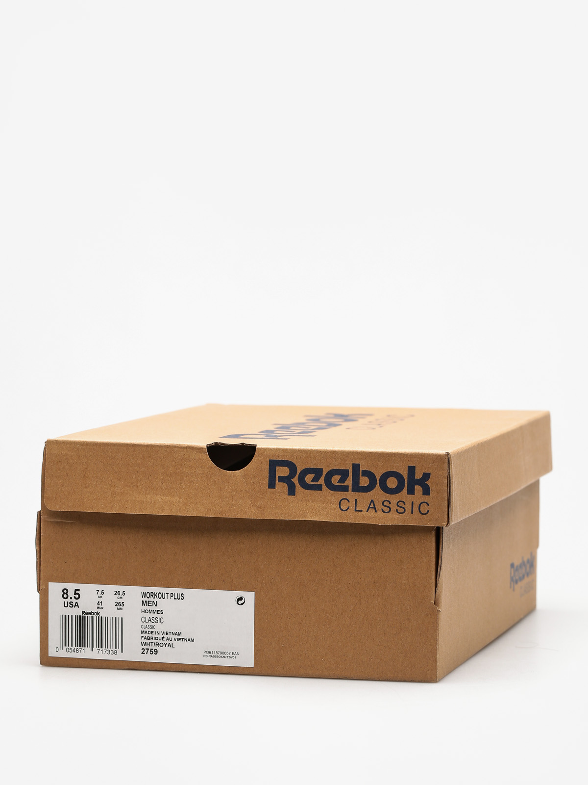 Buty Reebok Workout Plus (white/royal)