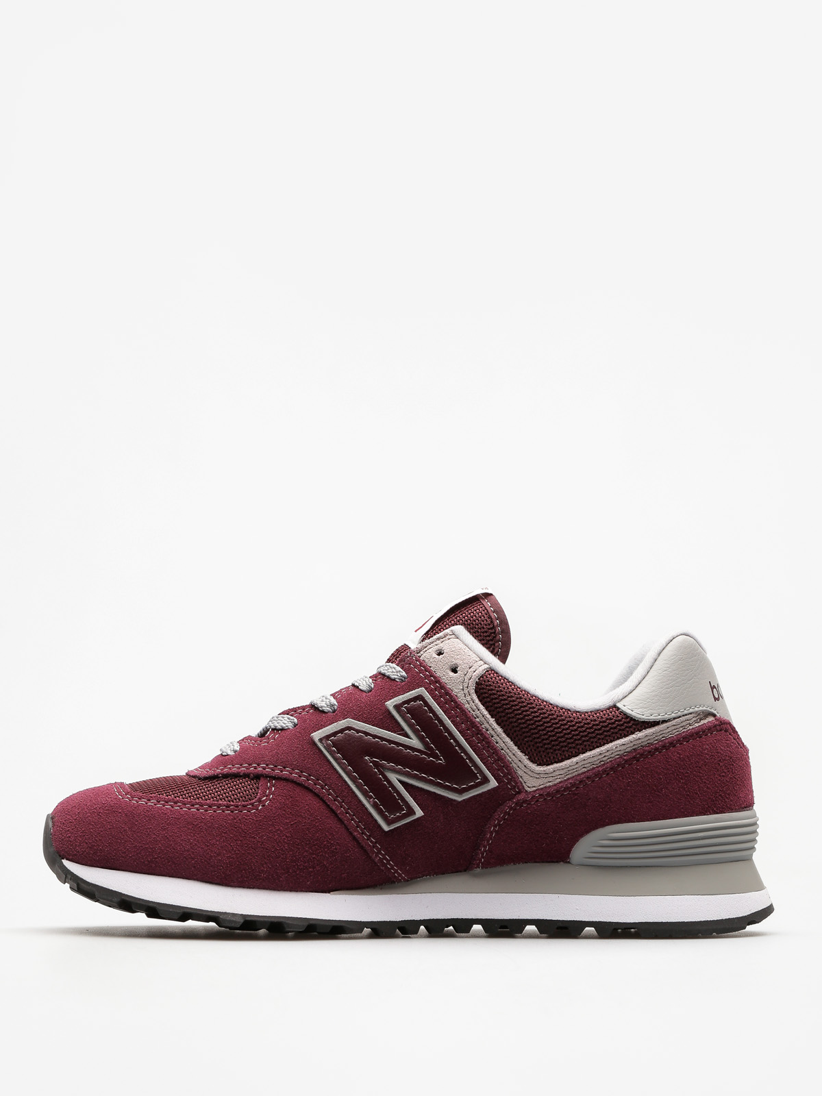 burgundy and white new balance