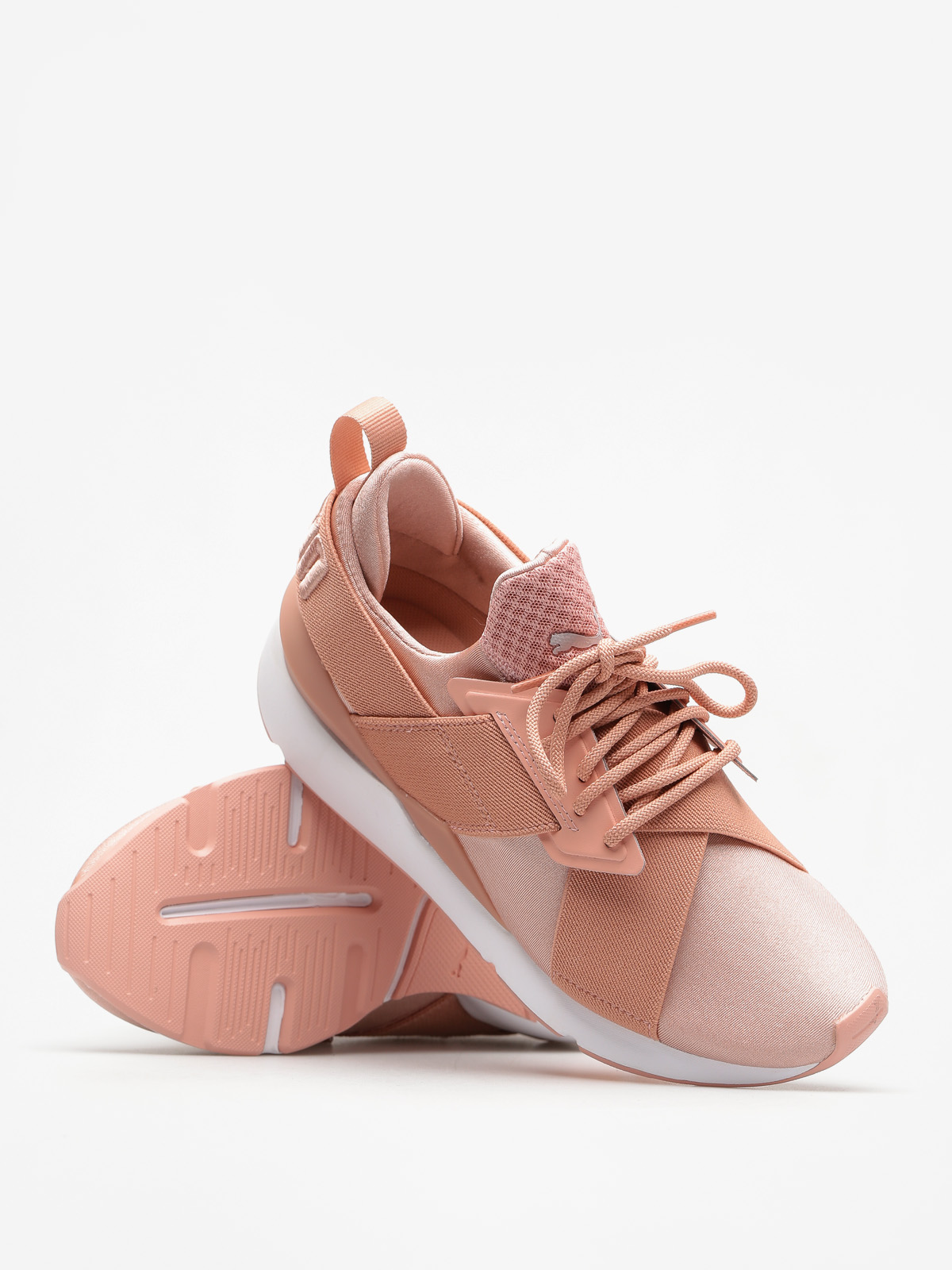 Buty Puma Muse Satin Ep Wmn (peach beige/puma white)